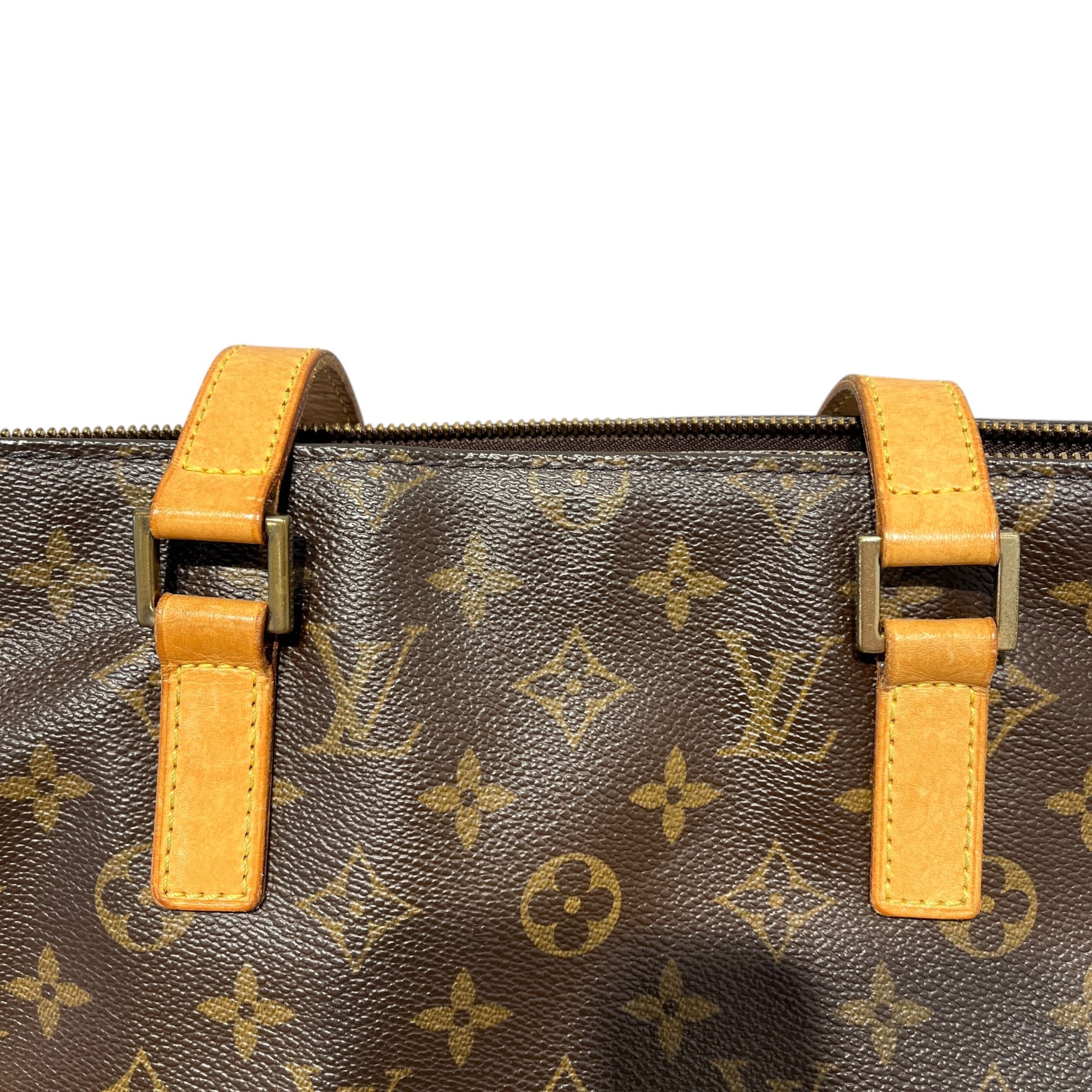 LOUIS VUITTON/Bag/Monogram/Leather/BRW/CABAS PIANO BAG VINTAGE view 8