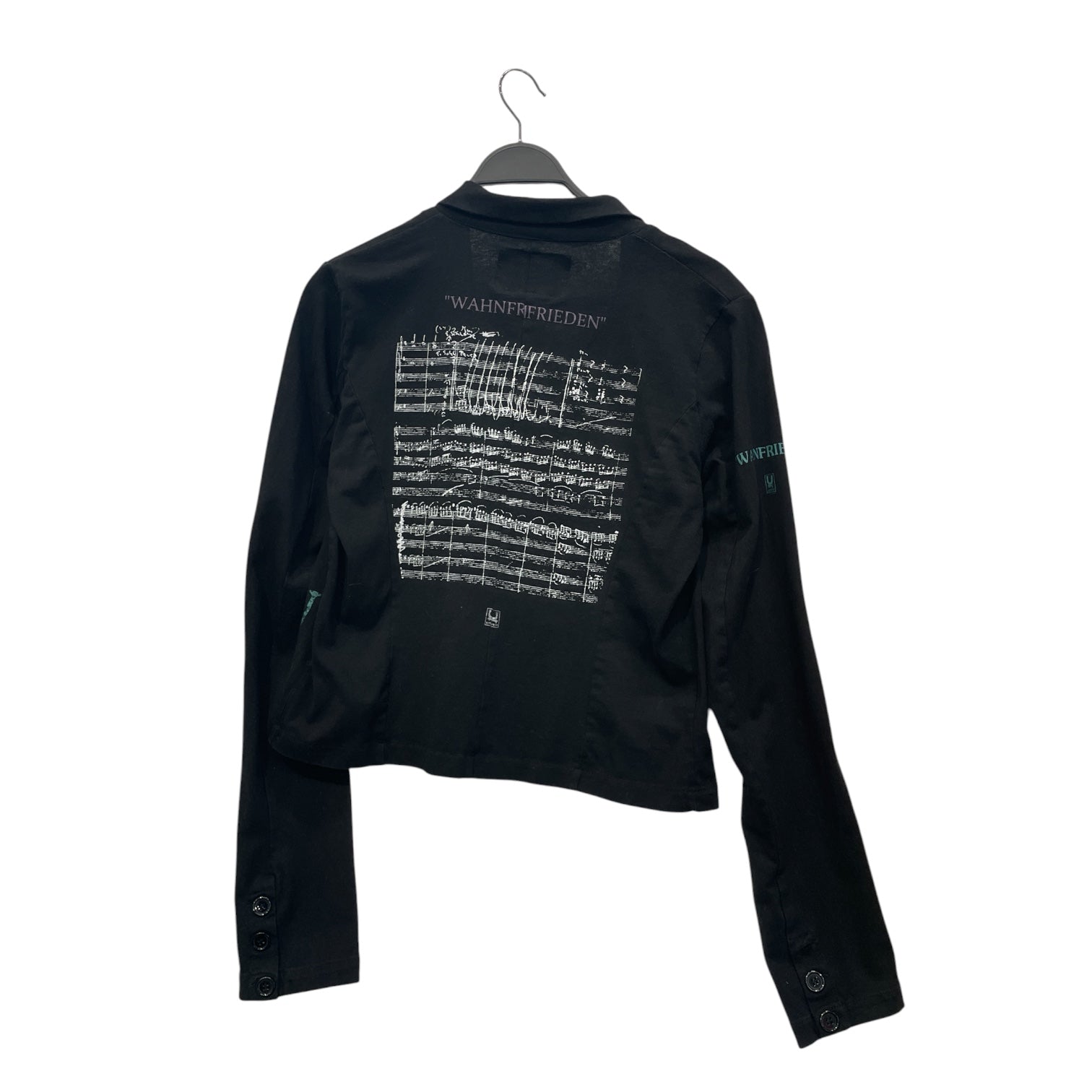 UNDERCOVER/Tailored Jkt/3/Cotton/BLK/Graphic/SS06 "T" KLAUS view 2