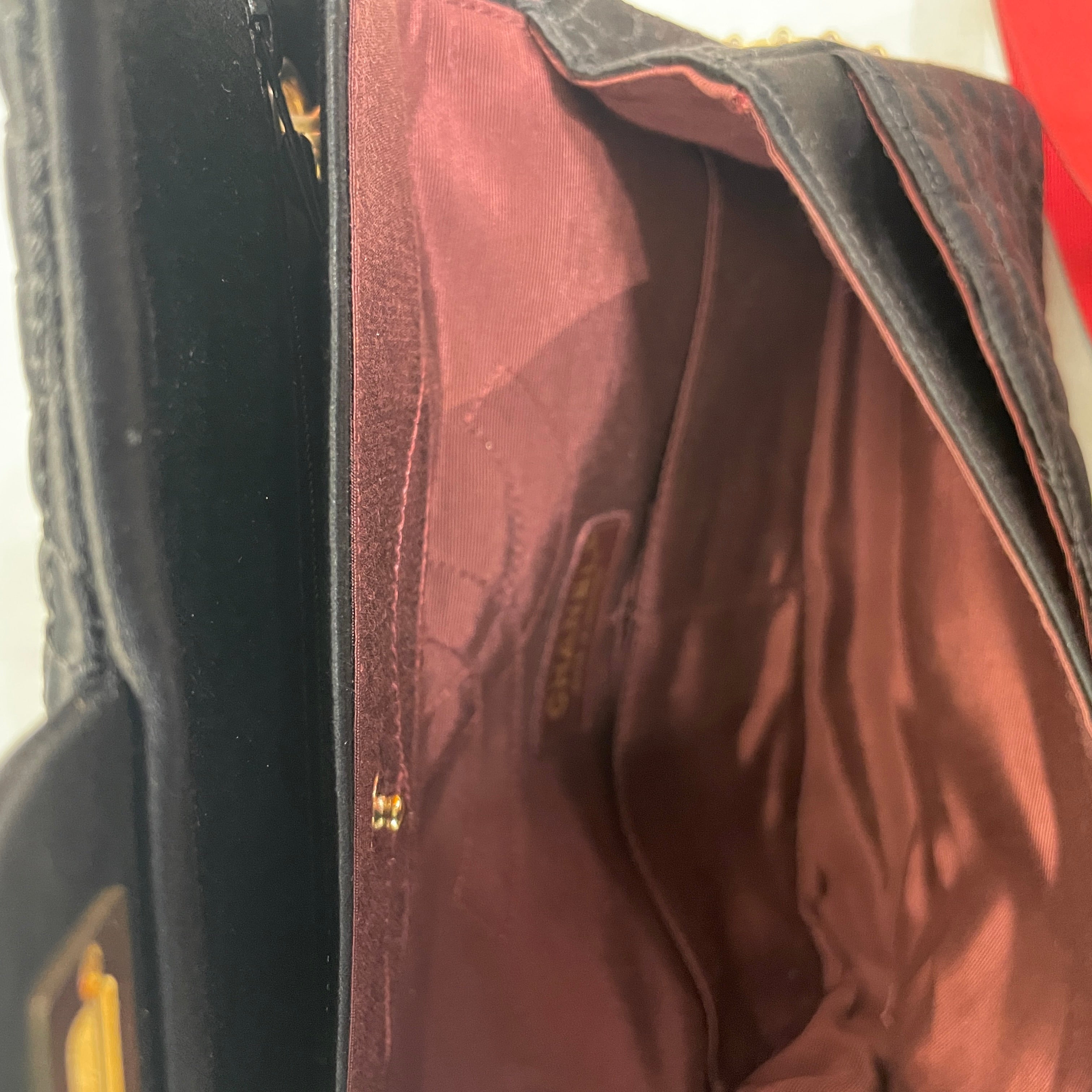 CHANEL/Bag/Silk/BLK/11727460 view 4