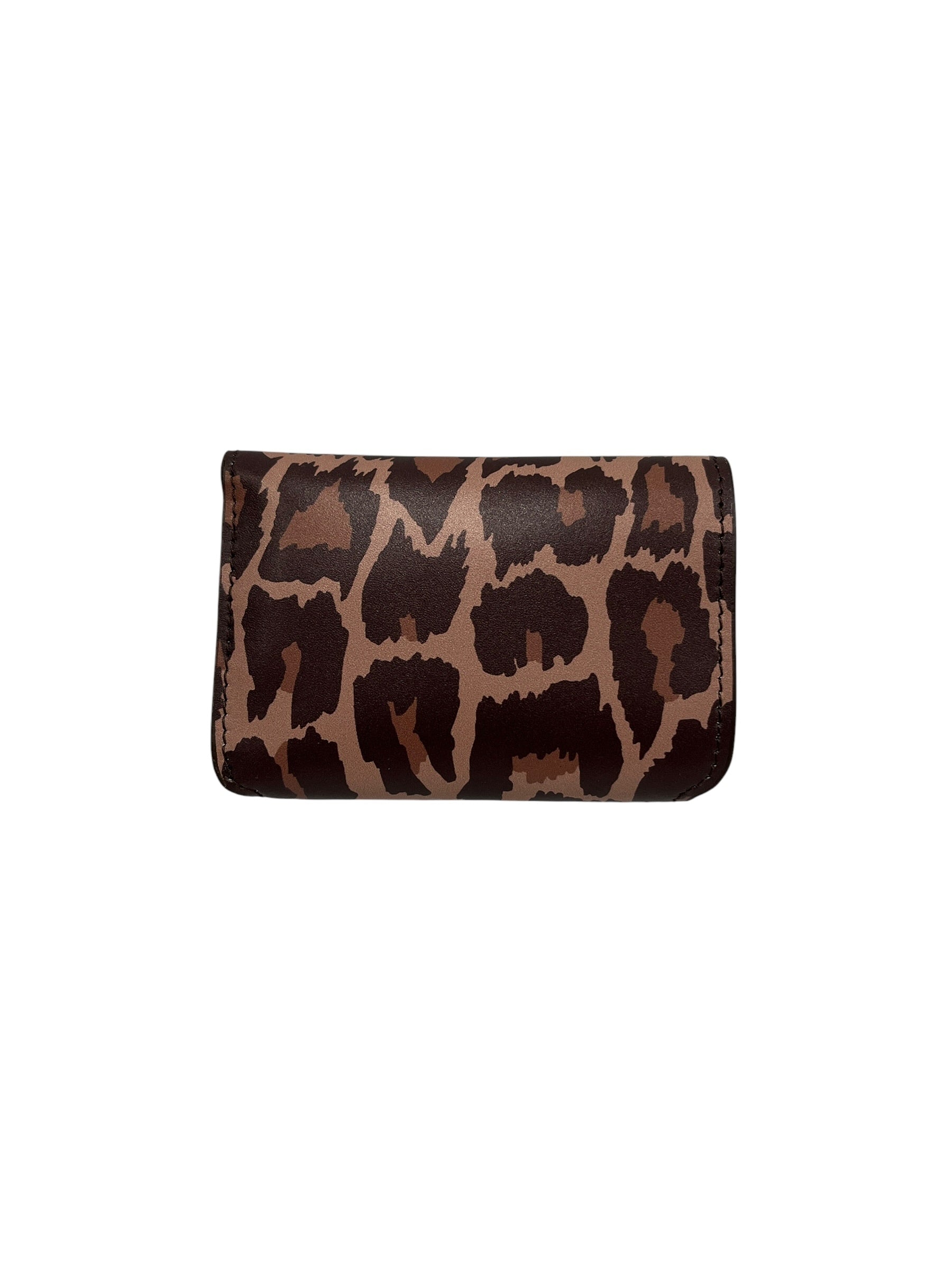 BALENCIAGA/Trifold Wallet/Leopard/Leather/MLT/Cash Mini Wallet view 2