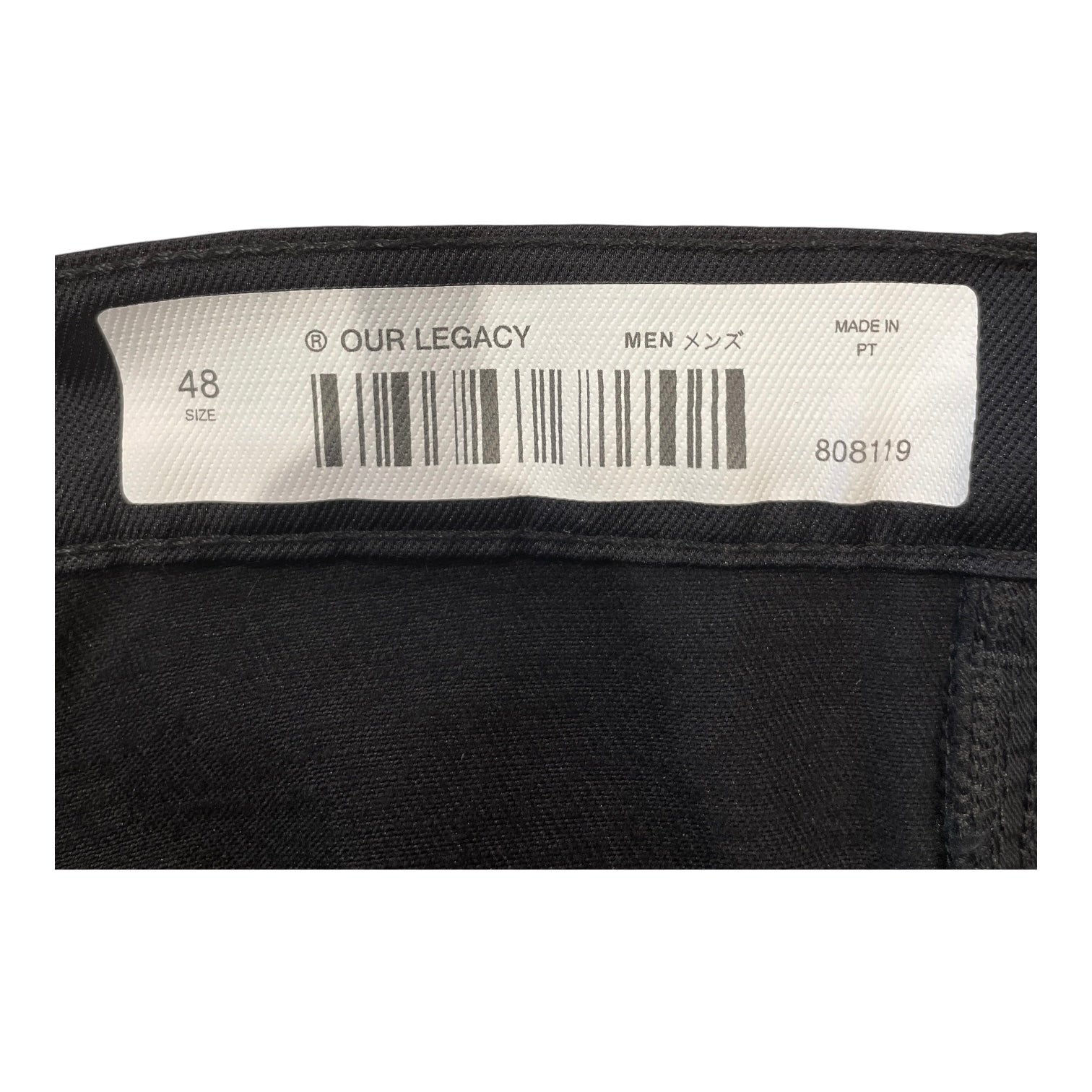 our legacy/Cargo Pants/48/Cotton/BLK/tech cargo view 5