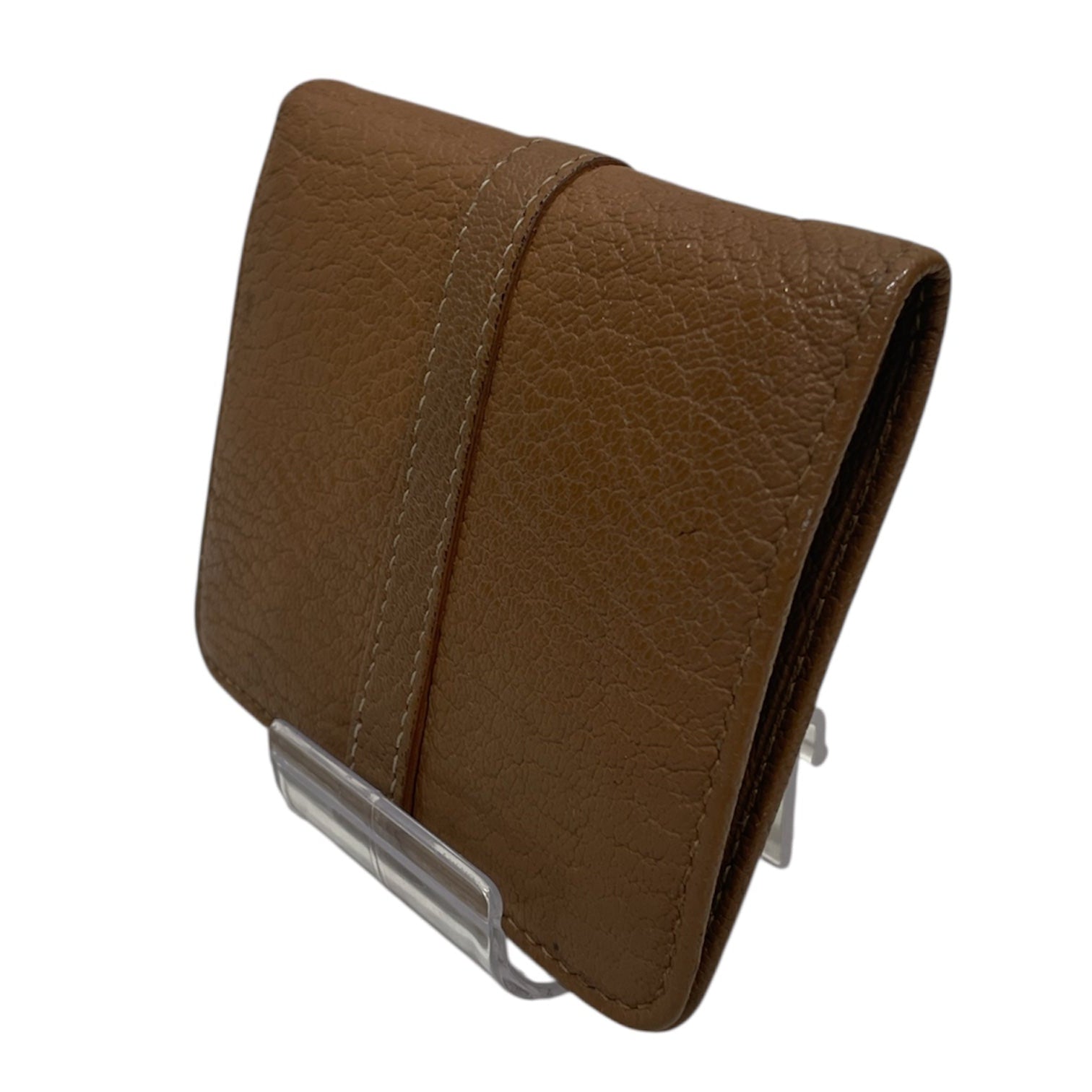 Salvatore Ferragamo/Wallet/Leather/BEG/BELT BUTTON CLOSURE view 2