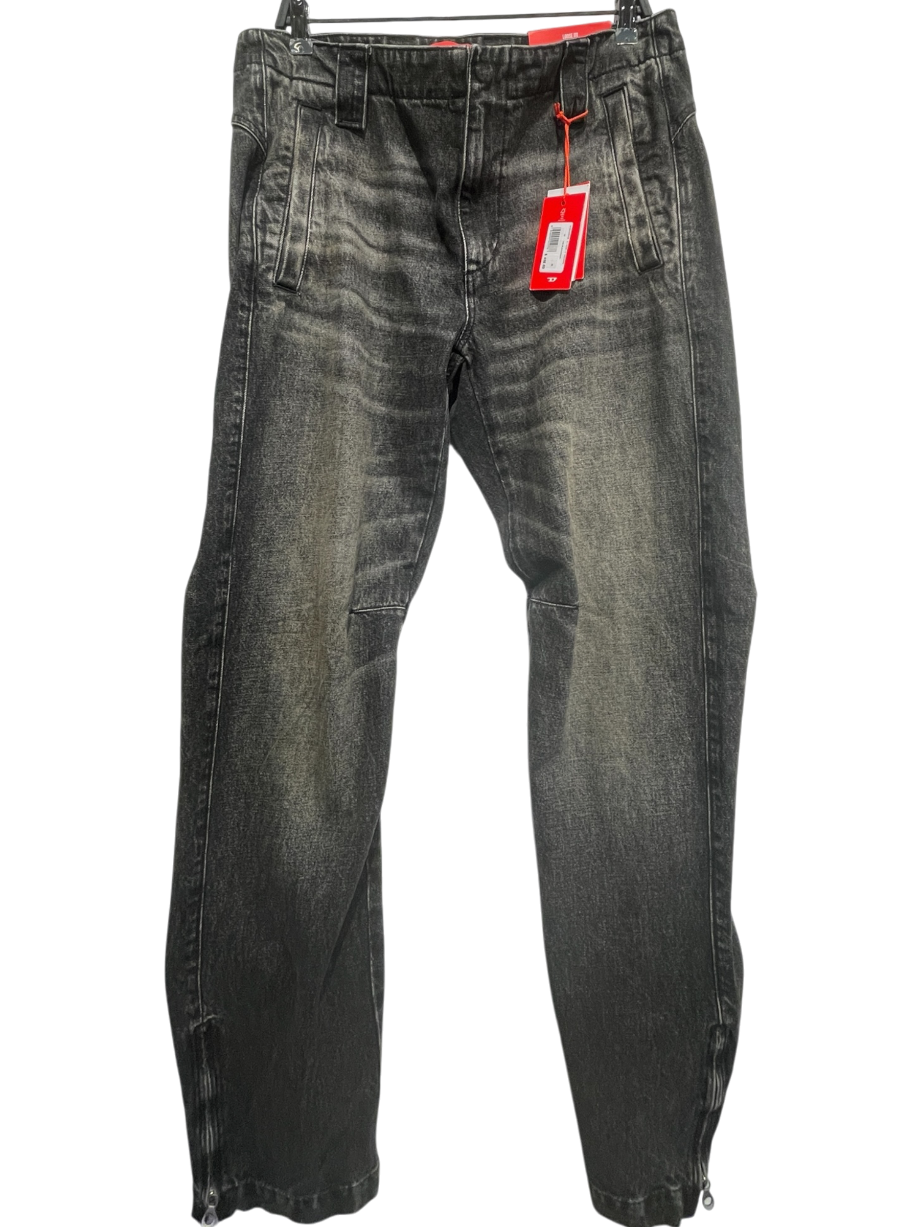 DIESEL/Straight Pants/34/Denim/BLK/D GENE 0GHAA view 1