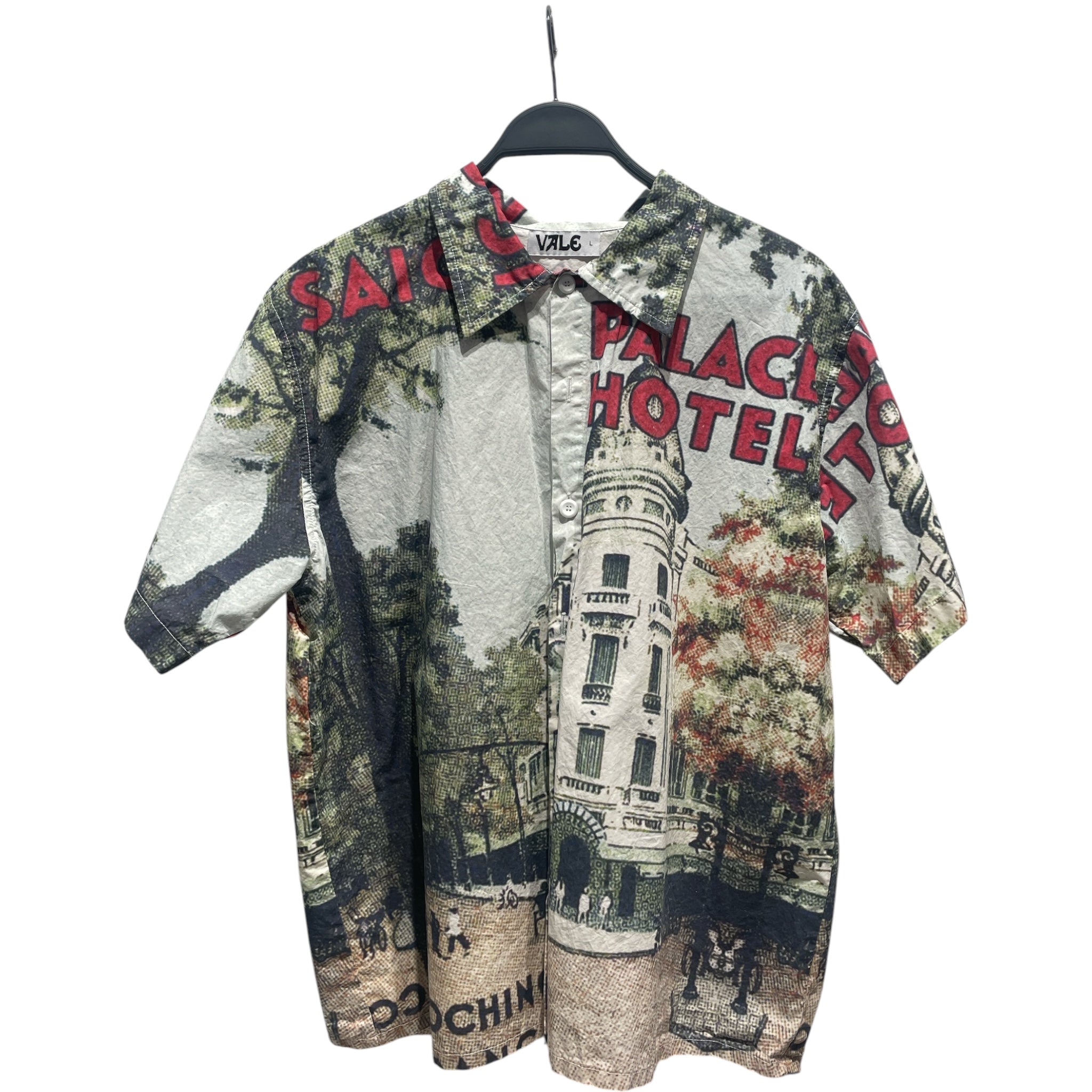 Vale/Hawaiian Shirt/L/Cotton/MLT/All Over Print/palace hotel view 1