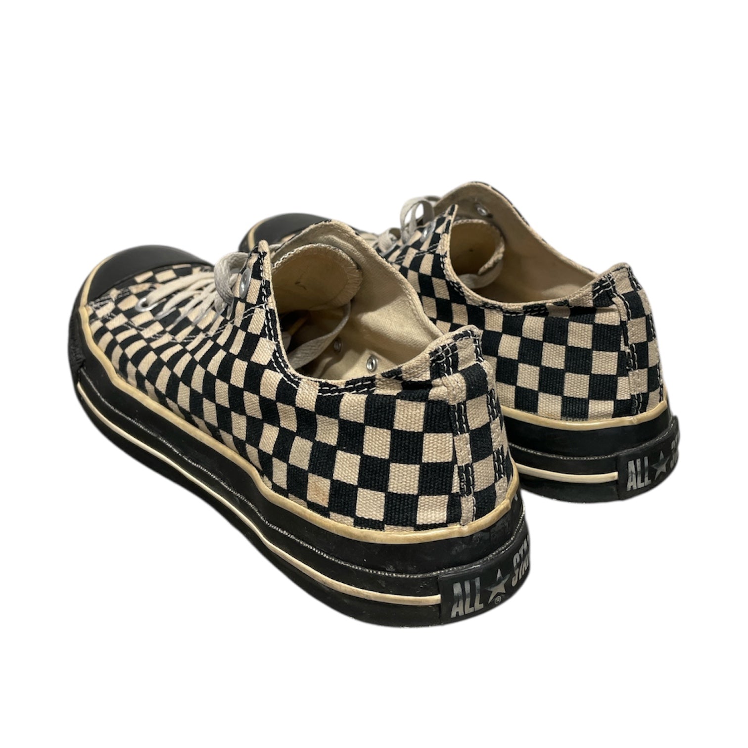 CONVERSE/Low-Sneakers/US 10/Cotton/BLK/Chuck Taylor Checkered Low view 2