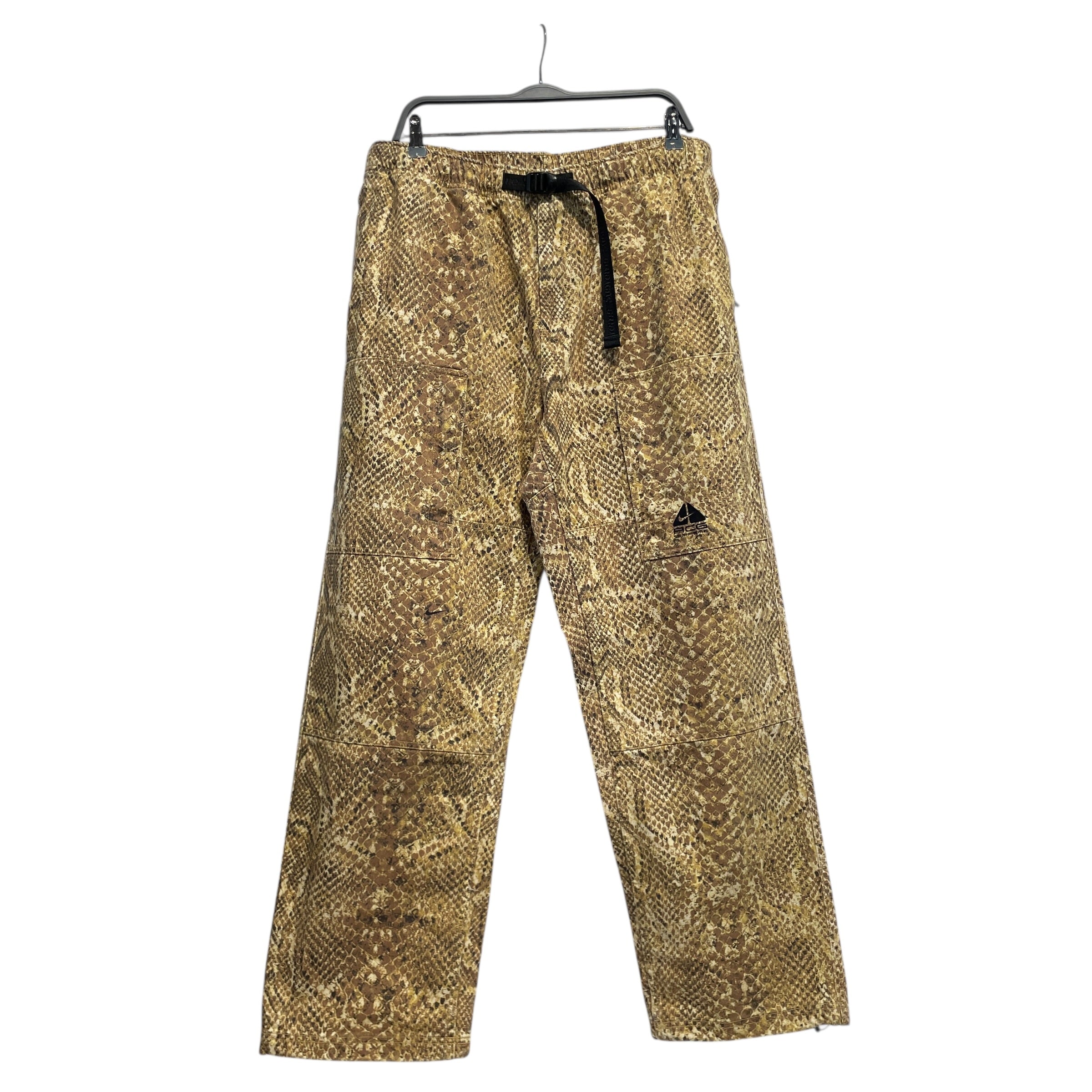 Supreme/NIKE ACG/Straight Pants/XL/Denim/CRM/Animal Pattern/SNAKESKIN BELTED view 1
