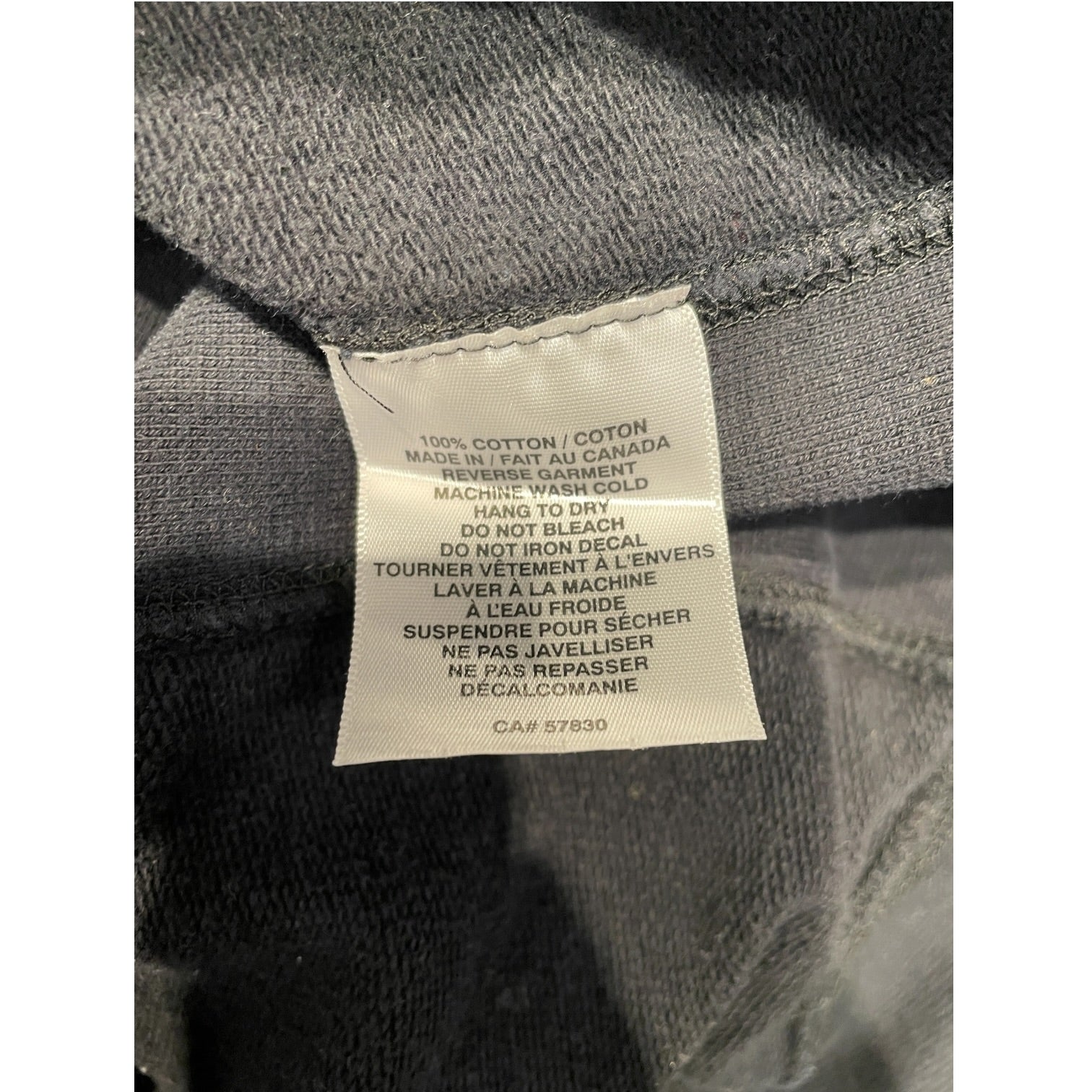 OCTOBERS VERY OWN(OVO)/Zip Up Hoodie/L/Cotton/BLK/Essential Owl Logo Zip Hoodie view 4