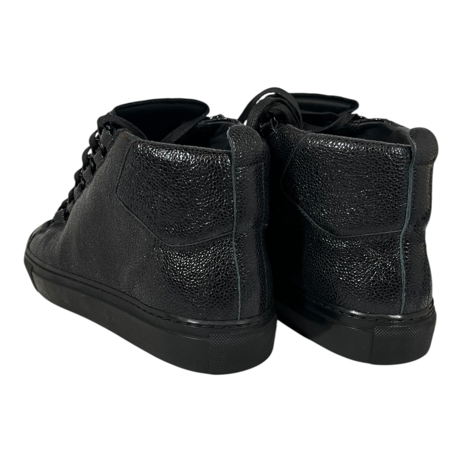 BALENCIAGA/Hi-Sneakers/EU 39/Leather/BLK/Hi-Top Arena sneakers (blk) view 2