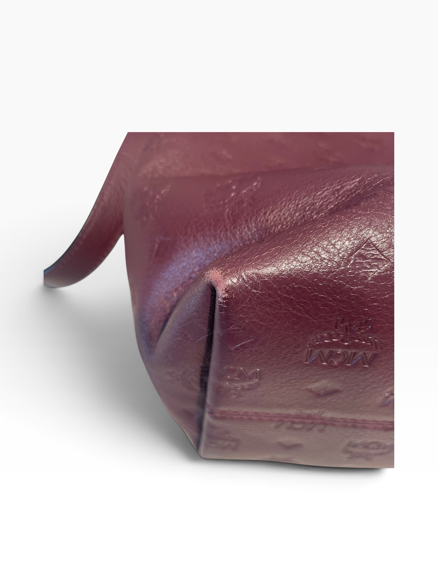 MCM/Bag/Monogram/Leather/BRD/Klara hobo view 7