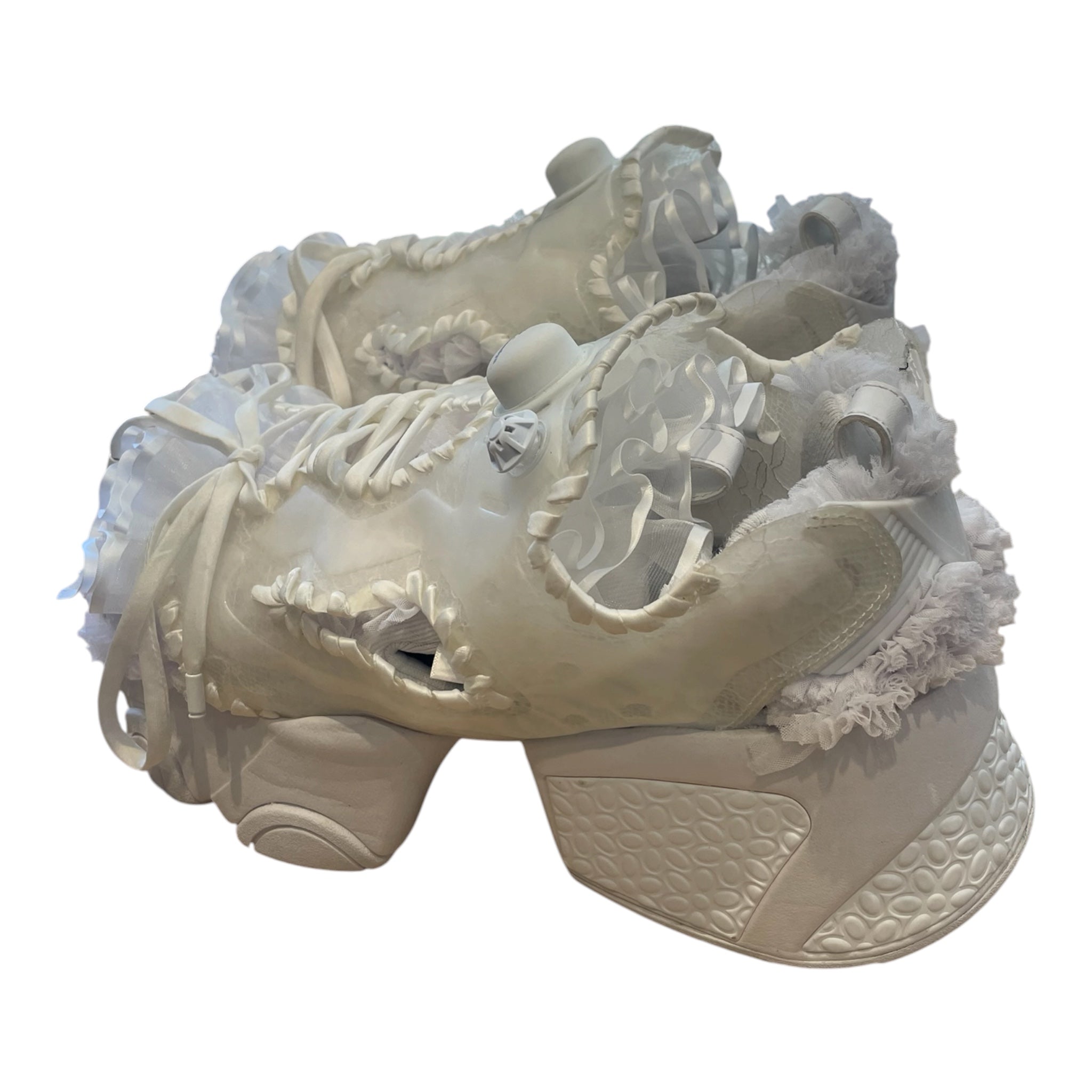 Reebok/noir kei ninomiya/Low-Sneakers/US 10/WHT/INSTAPUMP FURY YUKI view 2