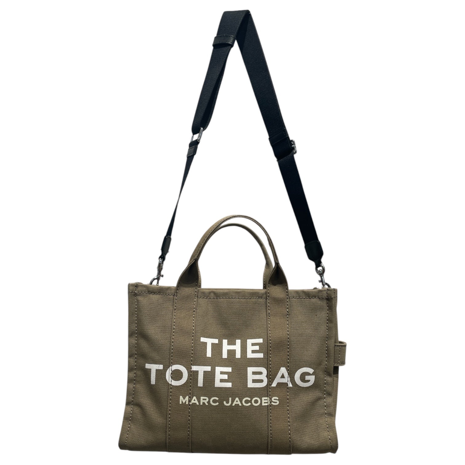 MARC JACOBS/Tote Bag/Cotton/GRN/THE TOTE BAG - MEDIUM view 1