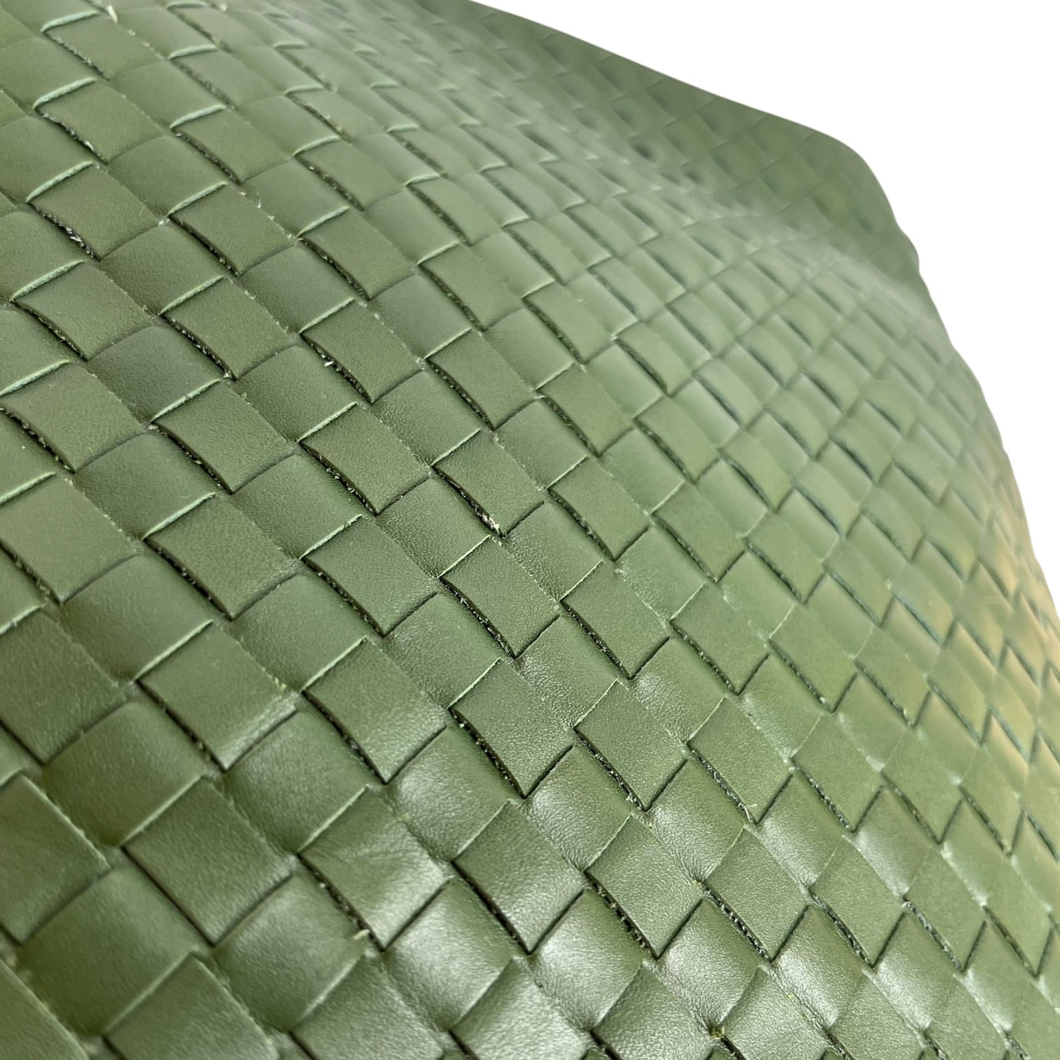 BOTTEGA VENETA/Cross Body Bag/Leather/GRN/INTRECCIAT MESSENER BAG view 5