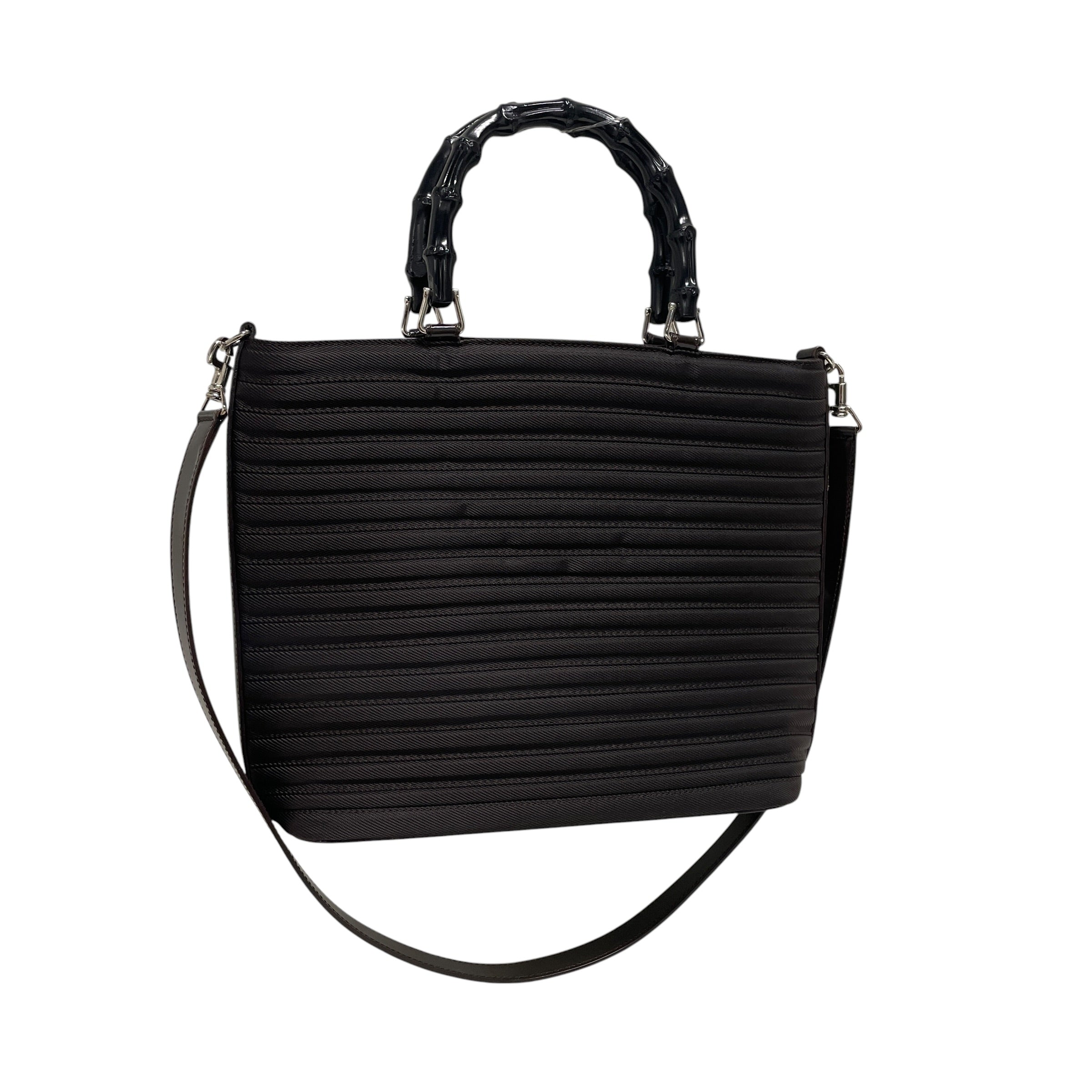 GUCCI/Hand Bag/Nylon/BLK/Q69DCXM view 2
