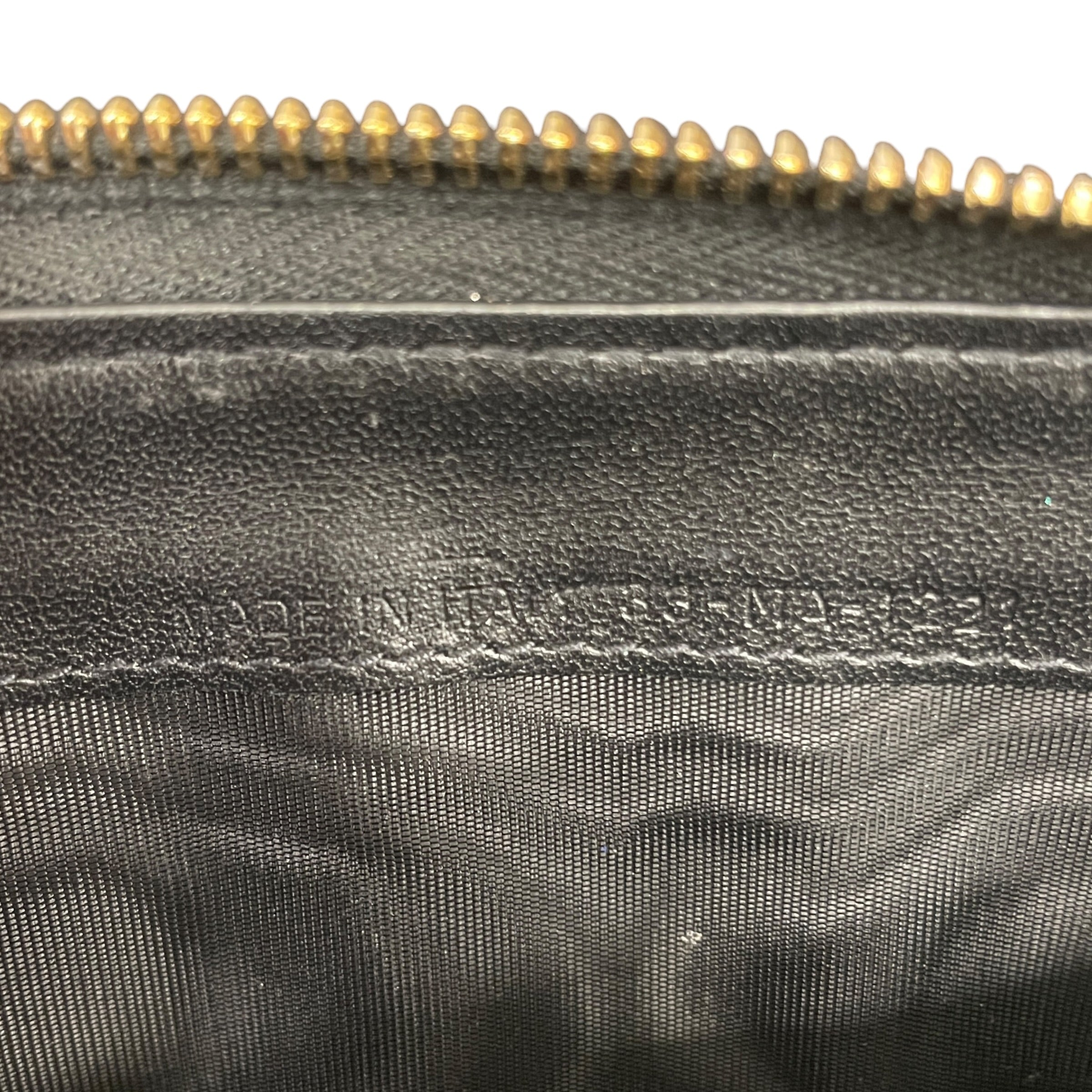 Christian Dior/Long Wallet/Leather/BLK/L's/LADY DIOR VOYAGEUR view 6