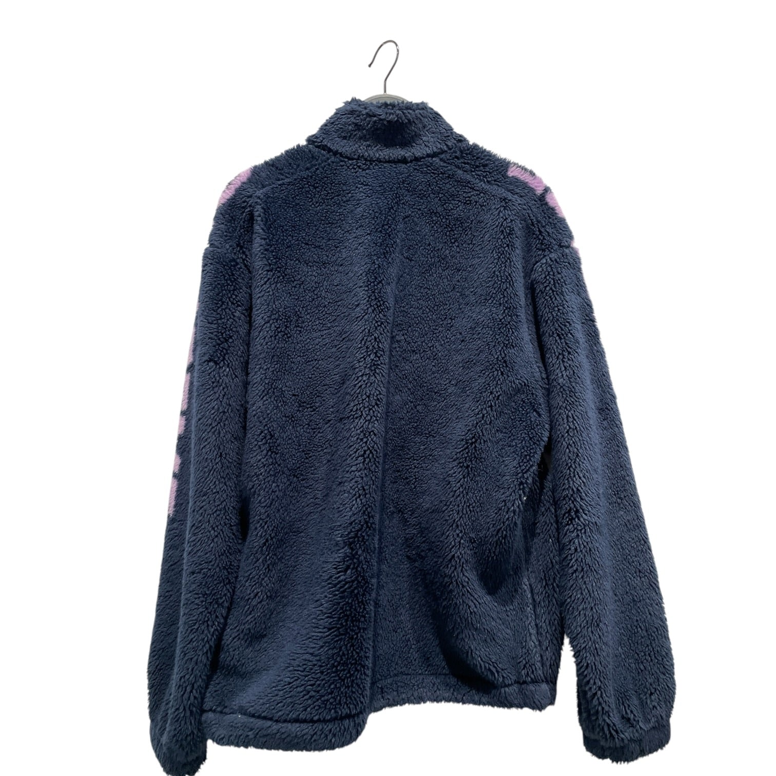 Supreme/Fleece Jkt/S/Polyester/NVY/FLEECE ARM LOGO view 2