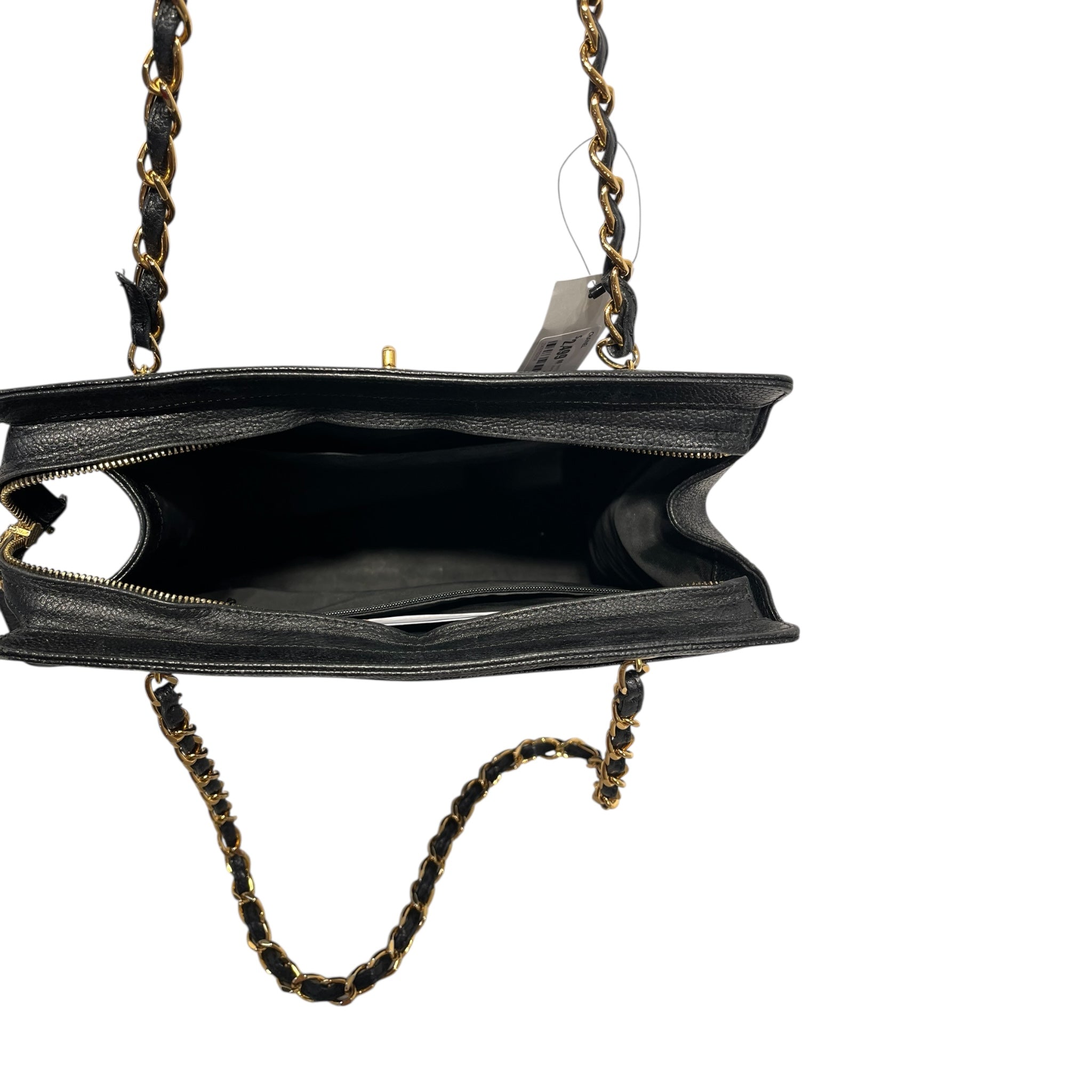 CHANEL/Hand Bag/Leather/BLK/ view 7
