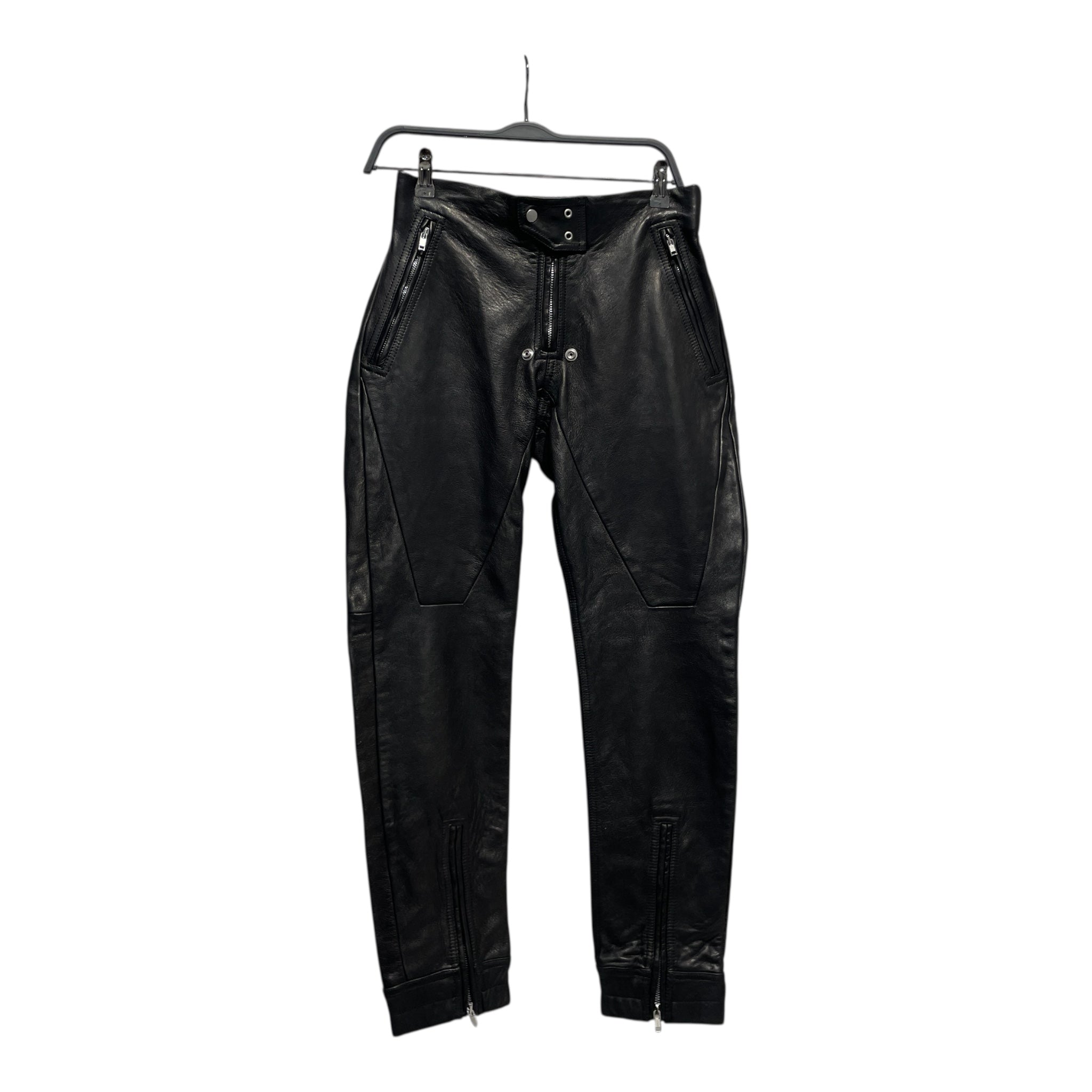 Rick Owens/Pants/36/Leather/BLK/LUXOR JOG view 1