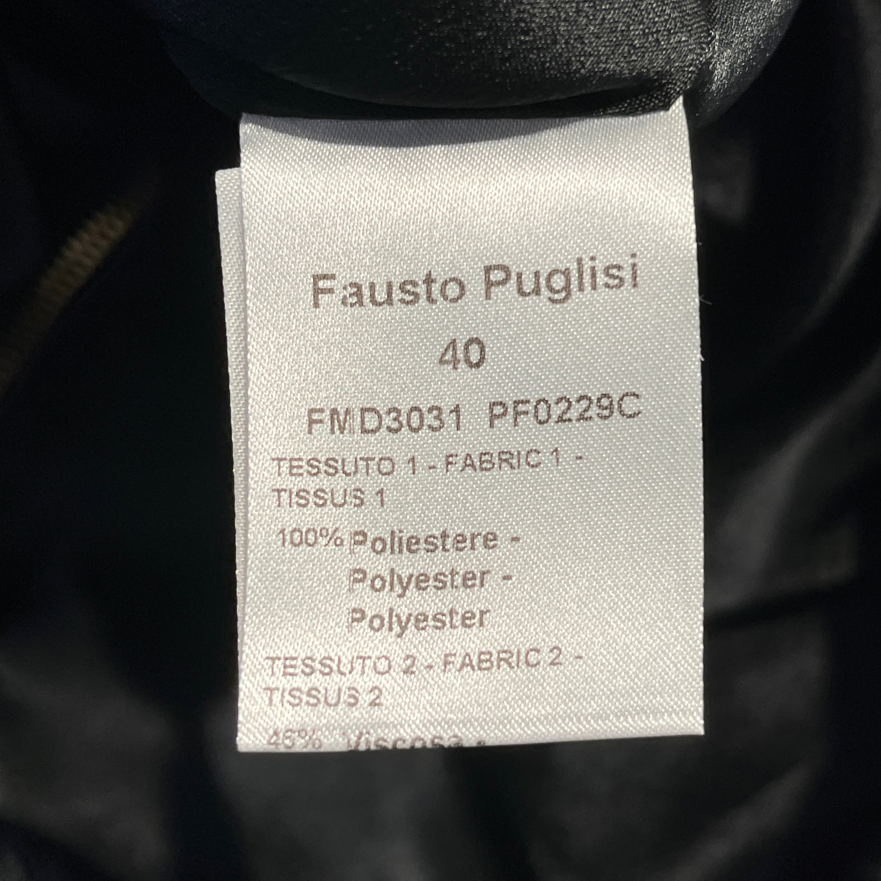 FAUSTO PUGLISI/Jacket/M/Velour/YLW/QUILTED DOUBLE ZIP BOMBER view 4