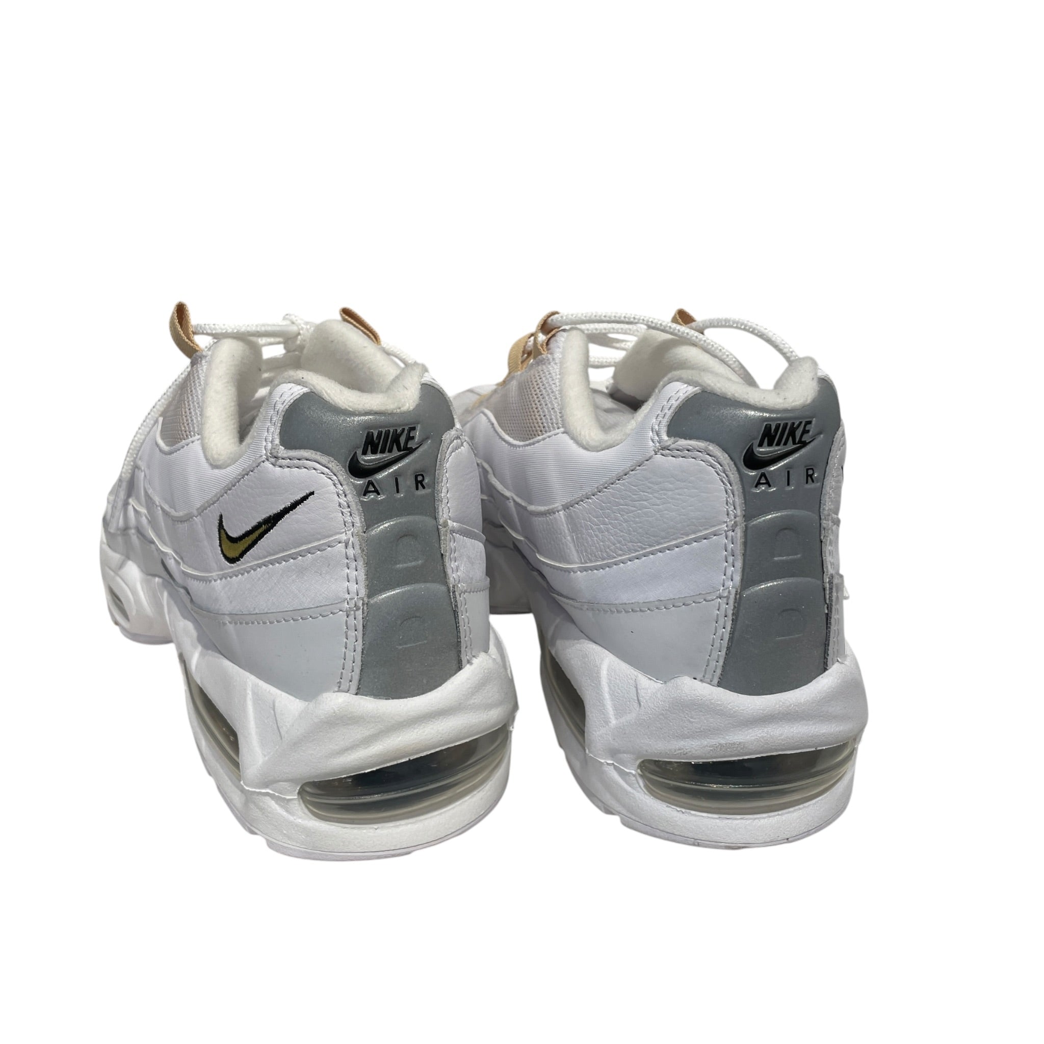 NIKE/Low-Sneakers/US 11.5/WHT/AIR MAX 95 GOLD HIT view 2