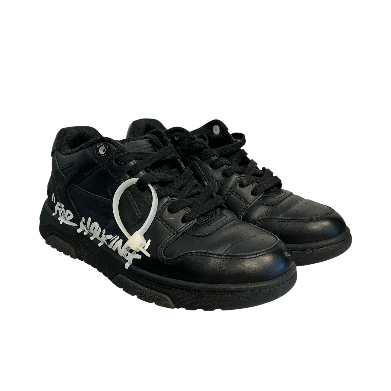 OFF-WHITE/Low-Sneakers/US 7/BLK/ view 1