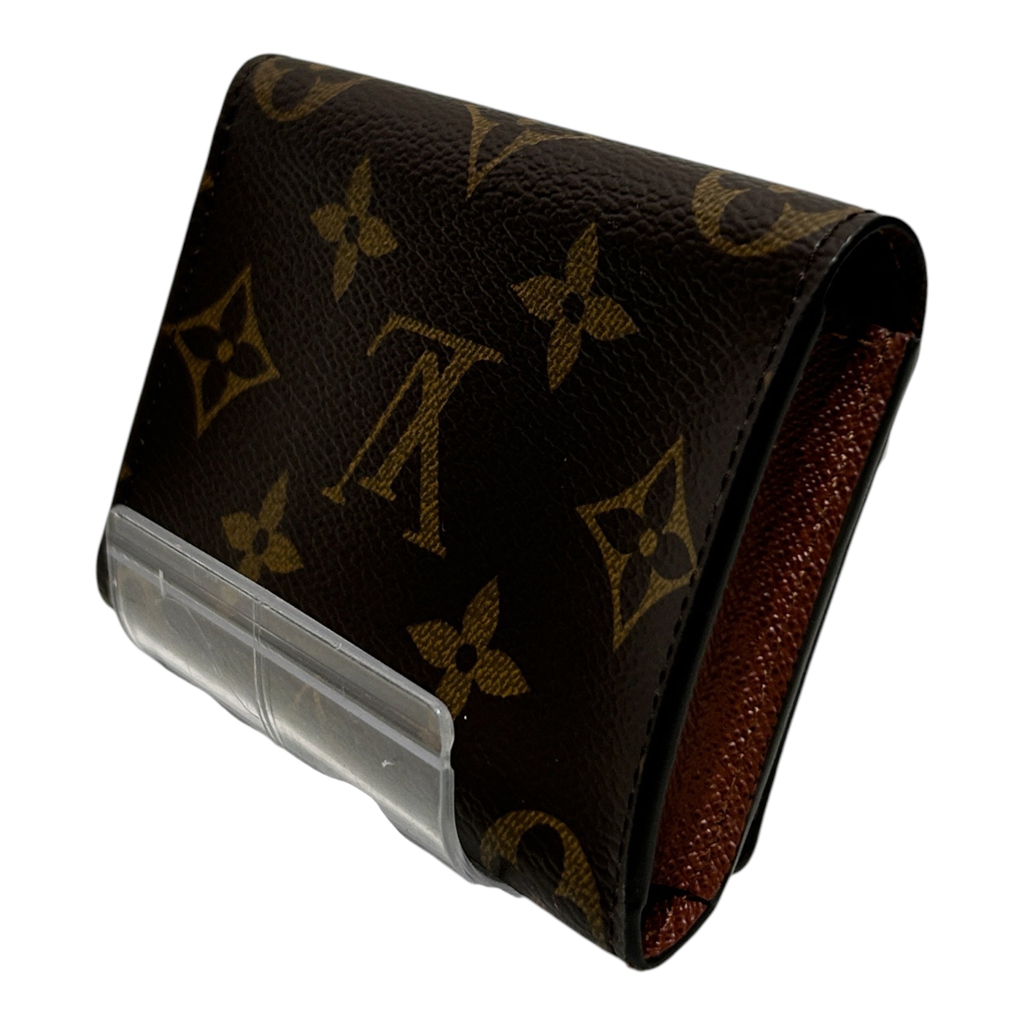LOUIS VUITTON/Bifold Wallet/Monogram/Leather/BRW/ view 2