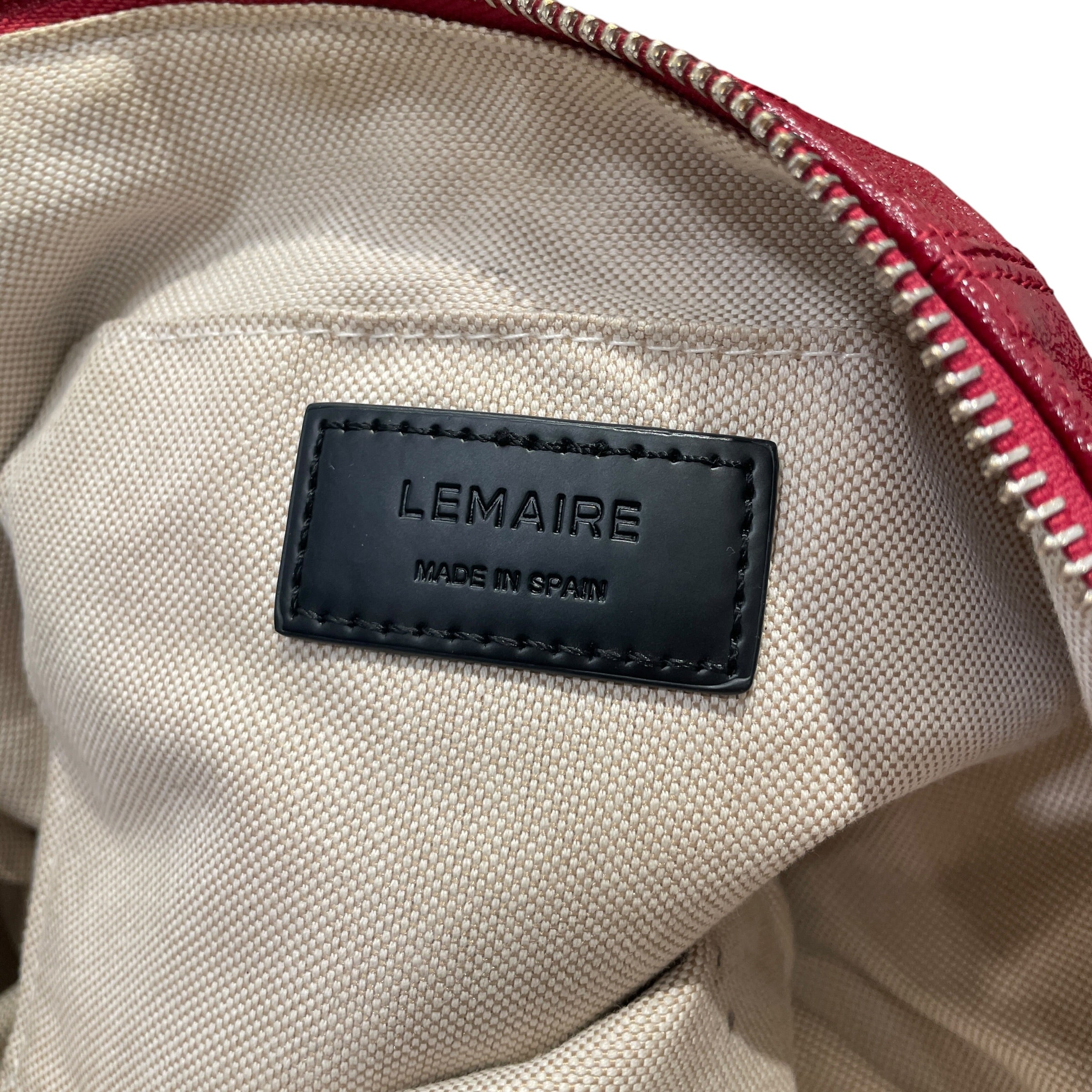 LEMAIRE/Luggage/Leather/RED/ view 4