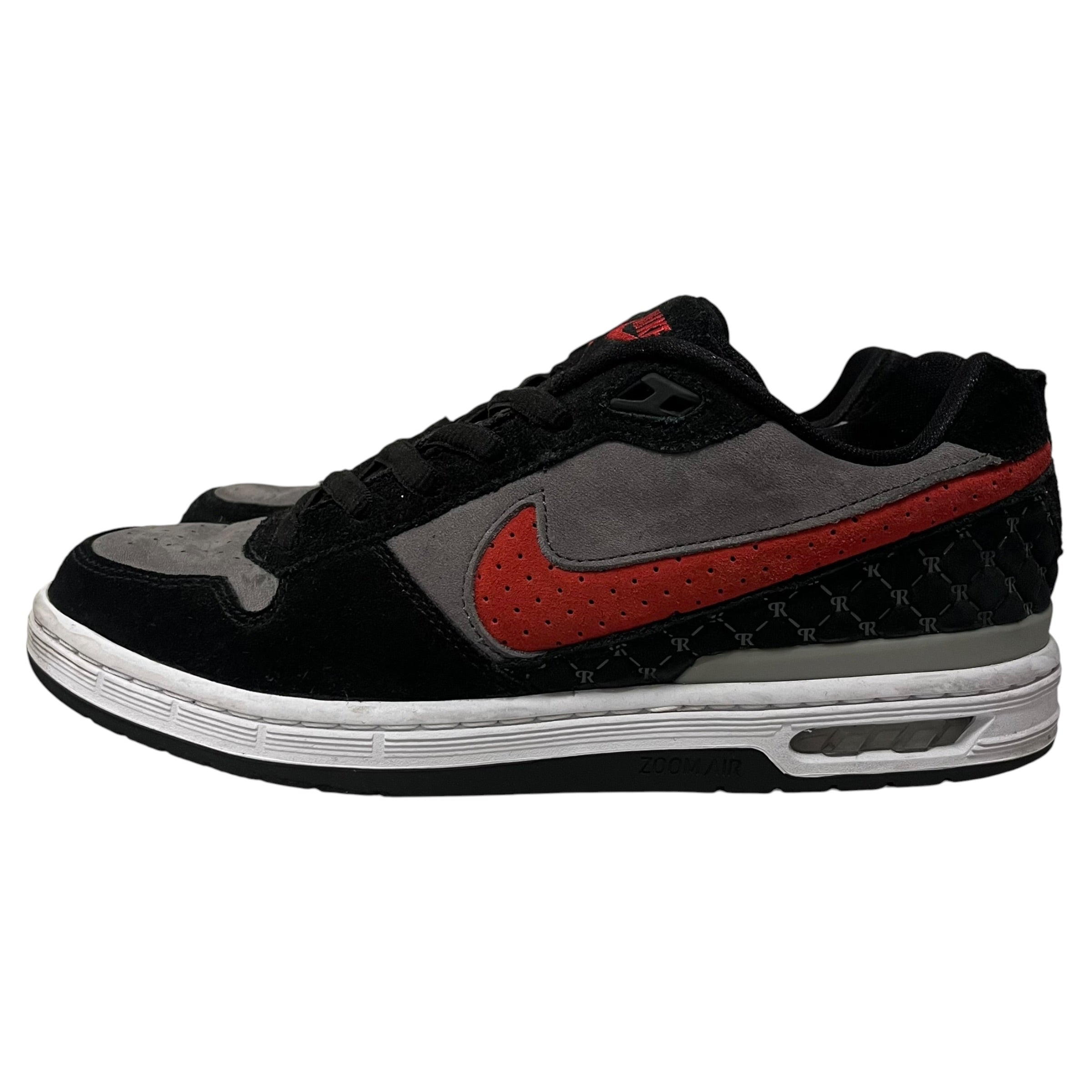 NIKE/PAUL RODRIGUEZ ZOOM/Low-Sneakers/US 9.5/Suede/GRY/IM7147-001 view 3