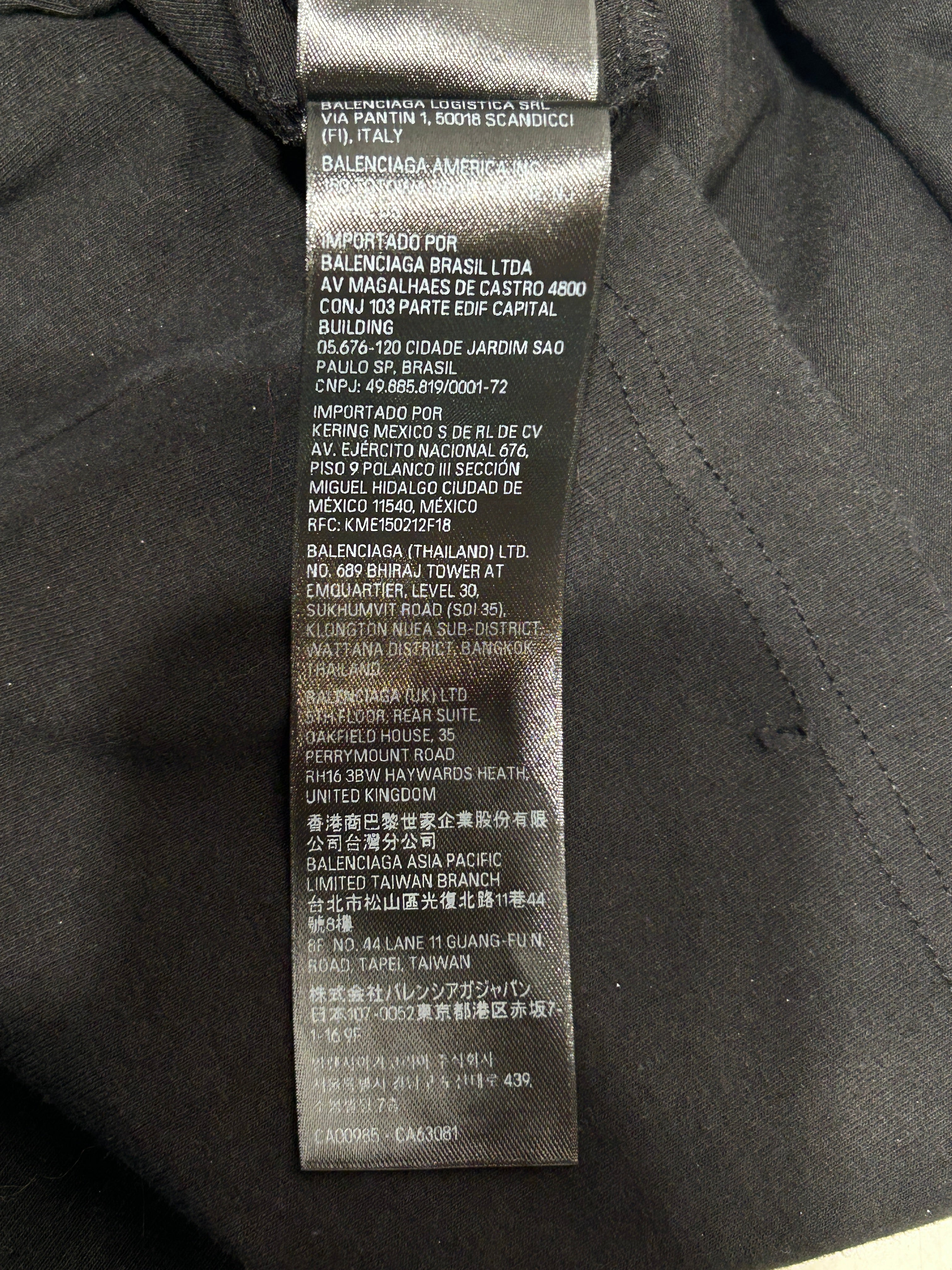 BALENCIAGA/Hoodie/XS/Cotton/BLK/NEW STORE HOODIE DRESS view 6