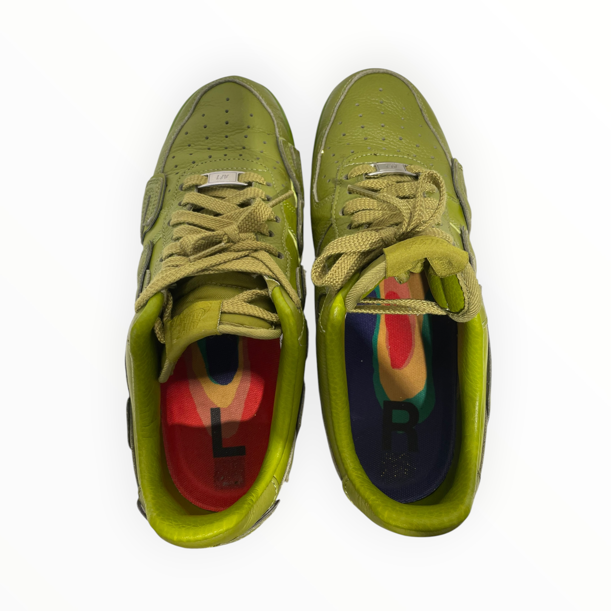NIKE/CACTUS PLANT FLEA MARKET/Low-Sneakers/US 8.5/Leather/GRN/FQ7069-300 view 3