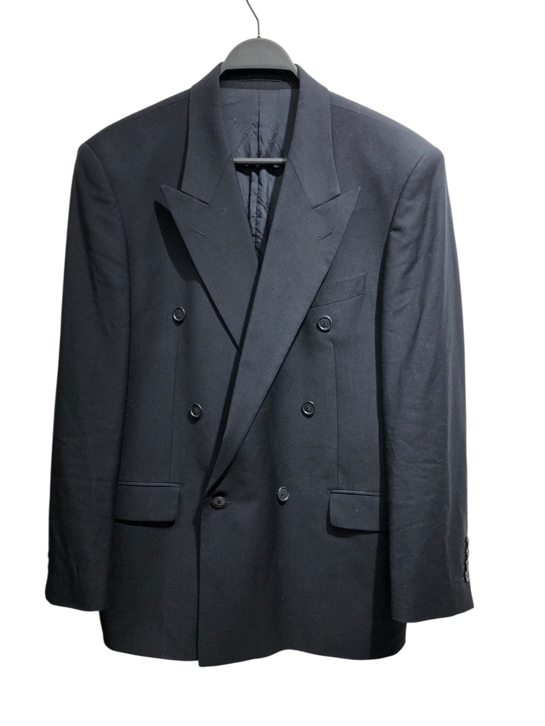 YVES SAINT LAURENT/Jacket/50/Wool/NVY/beautiful tailored blazer view 1