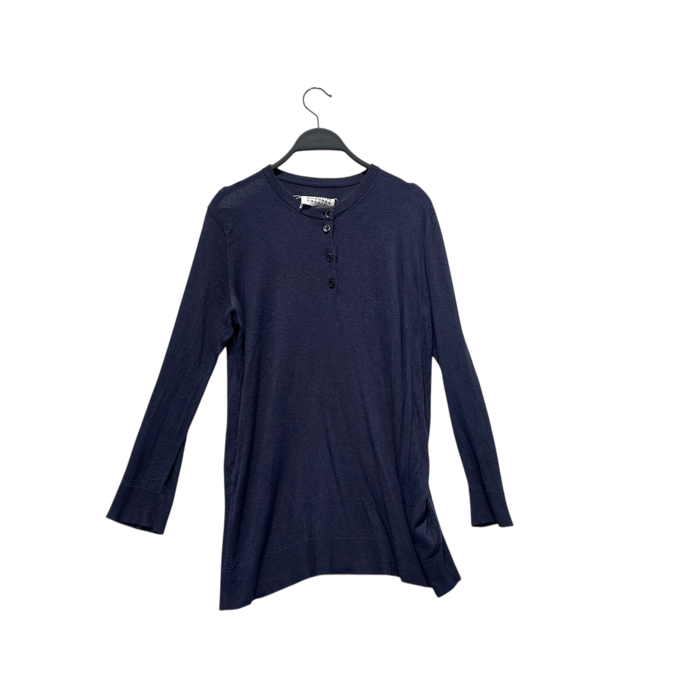 Maison Margiela/Cardigan/4/Cotton/NVY/Knit Cardigan view 1