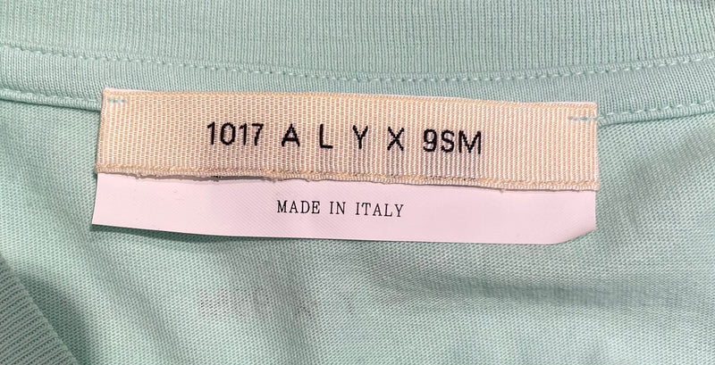 1017 ALYX 9SM(ALYX)/T-Shirt/XL/Cotton/GRN/white streaks