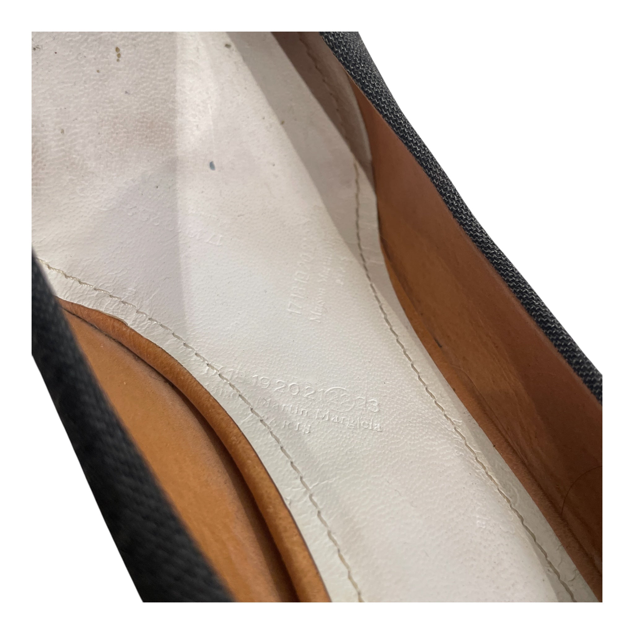 Maison Margiela/Heels/EU 39/Wool/GRY/POINTED TOE CLOTH view 4