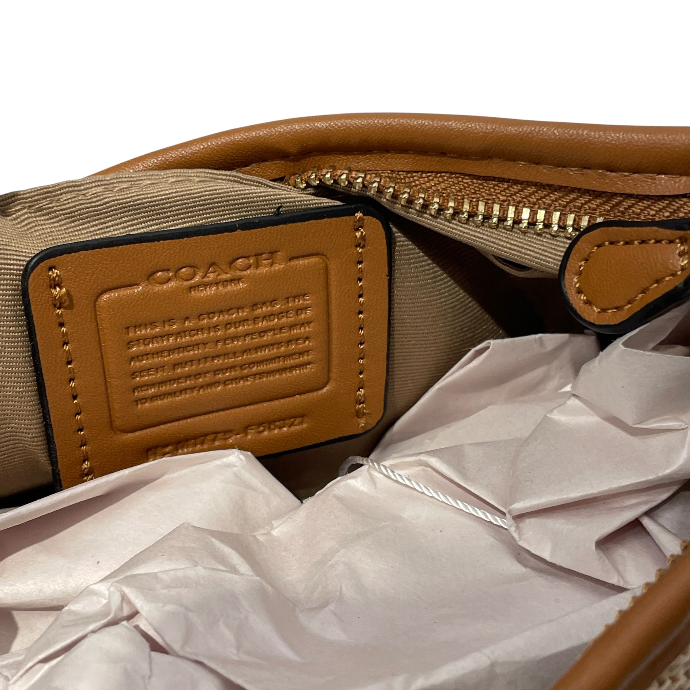 COACH/Tote Bag/CML/TERI STRAW BAG view 6