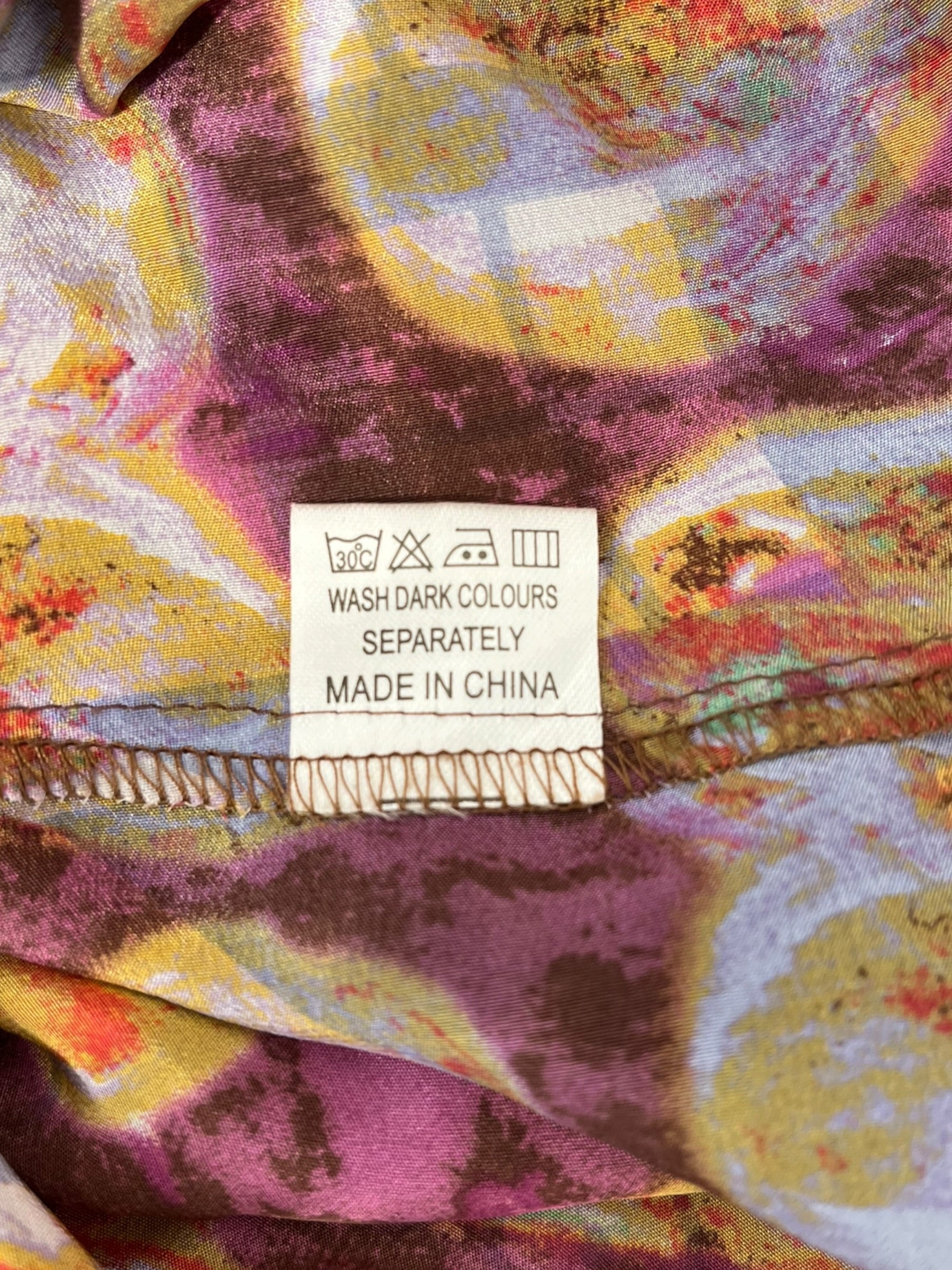 Just cavalli/LS Dress/S/All Over Print/Silk/MLT/Midi Length/HEART PATTERN W/ ROUCHING view 4