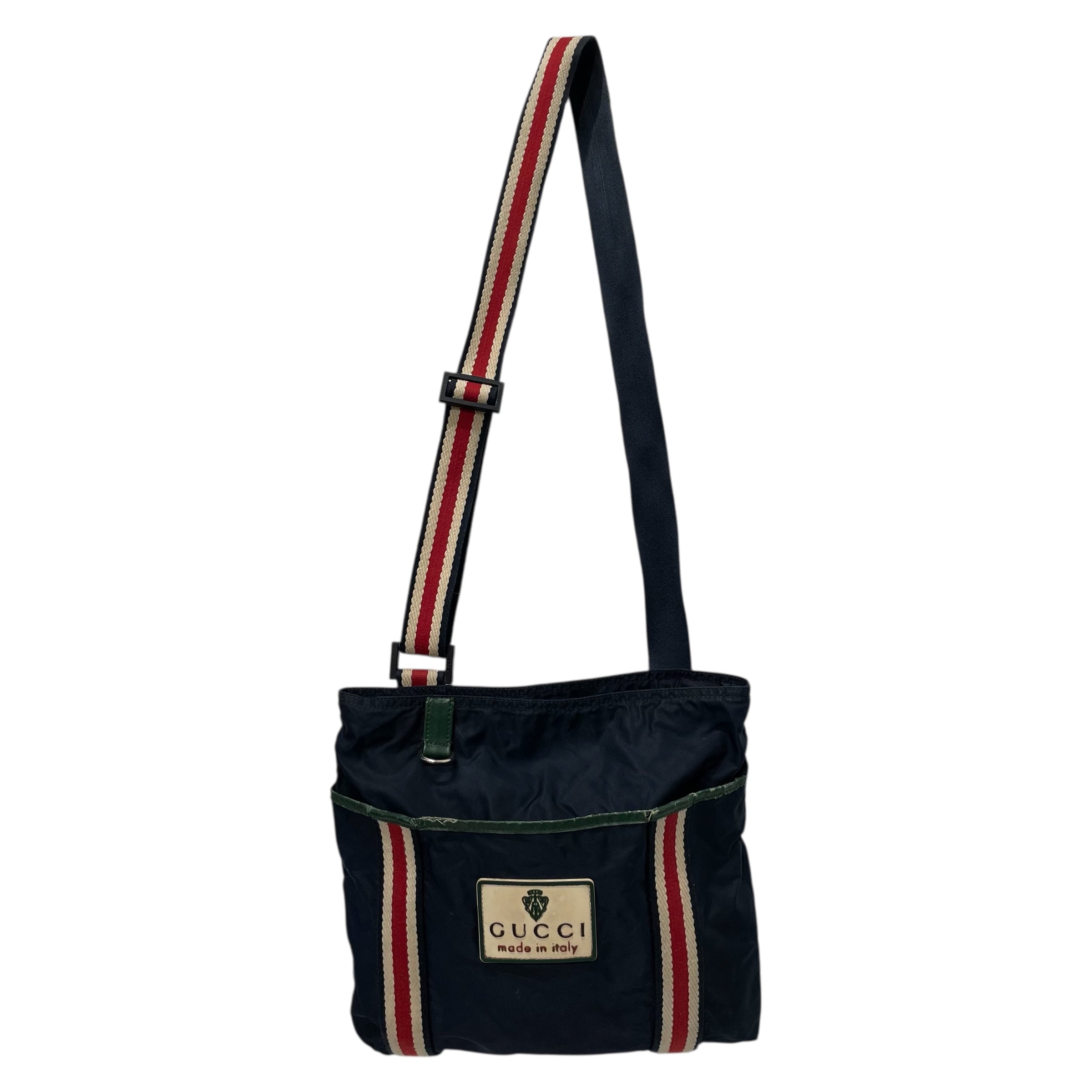 GUCCI/Bag/Rayon/NVY/VINTAGE TOTE view 1