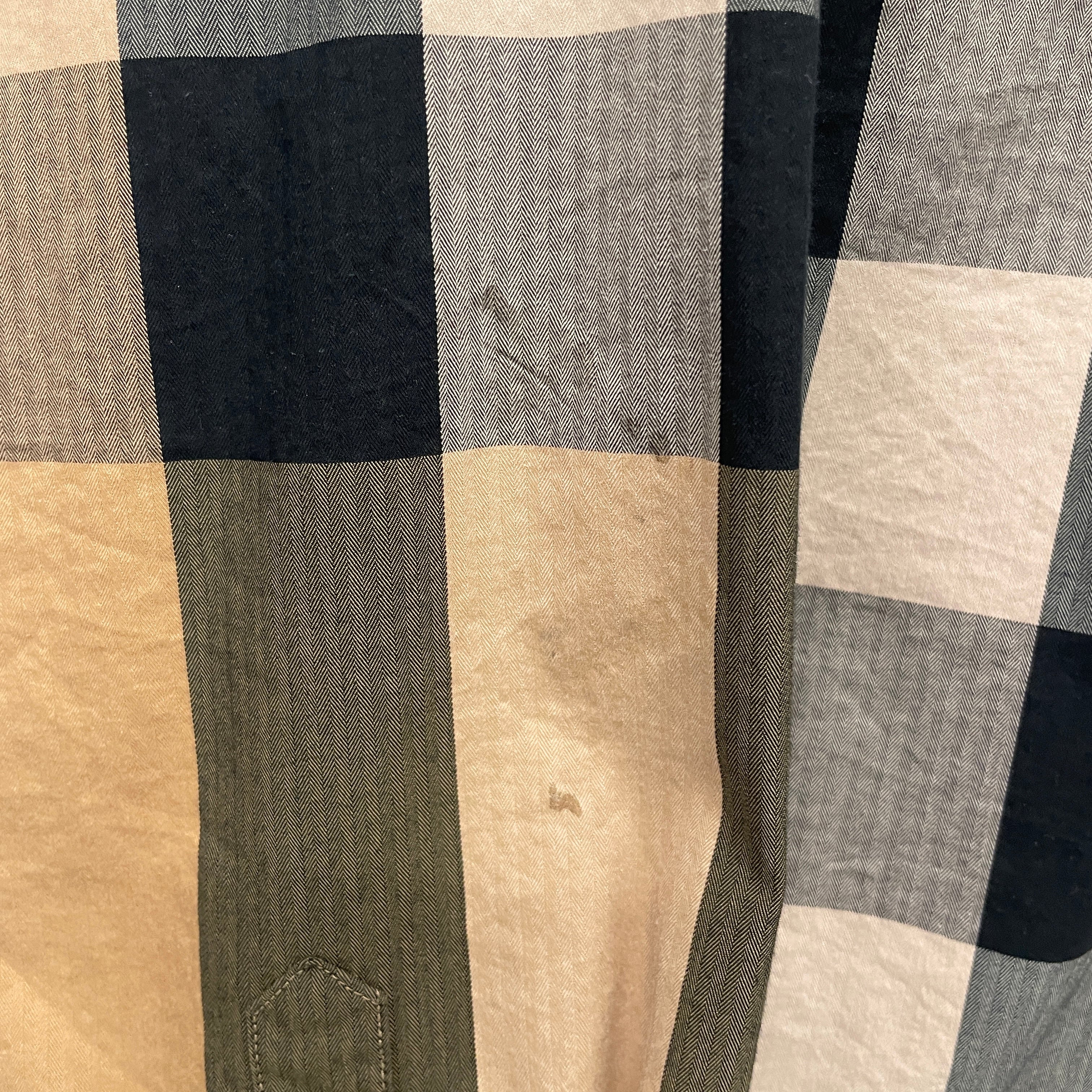 BURBERRY/LS Shirt/L/Cotton/CML/Plaid/CLASSIC COLORS view 5