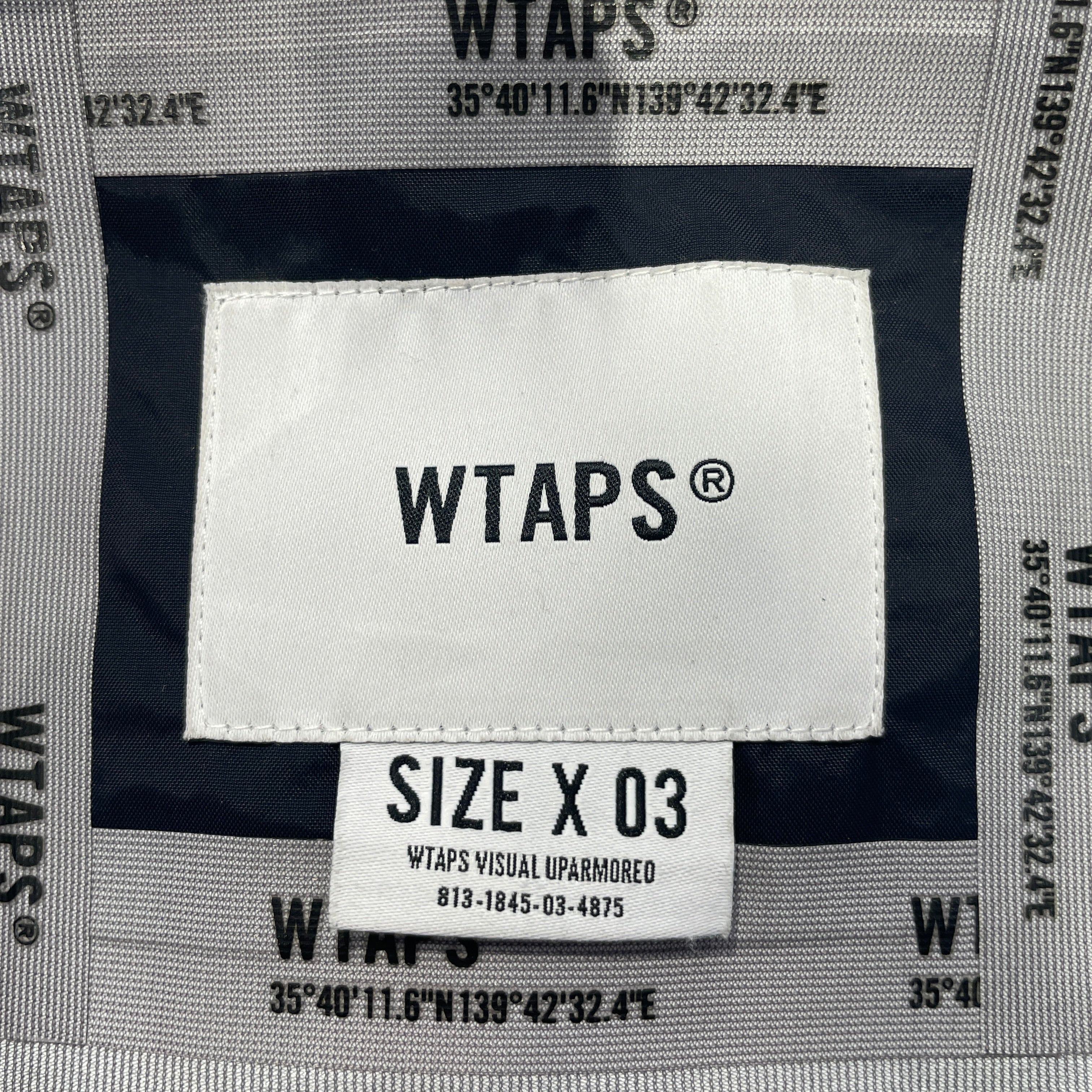 w)taps/Coat/3/Nylon/221BRDT-JKM02/Multicolor view 5
