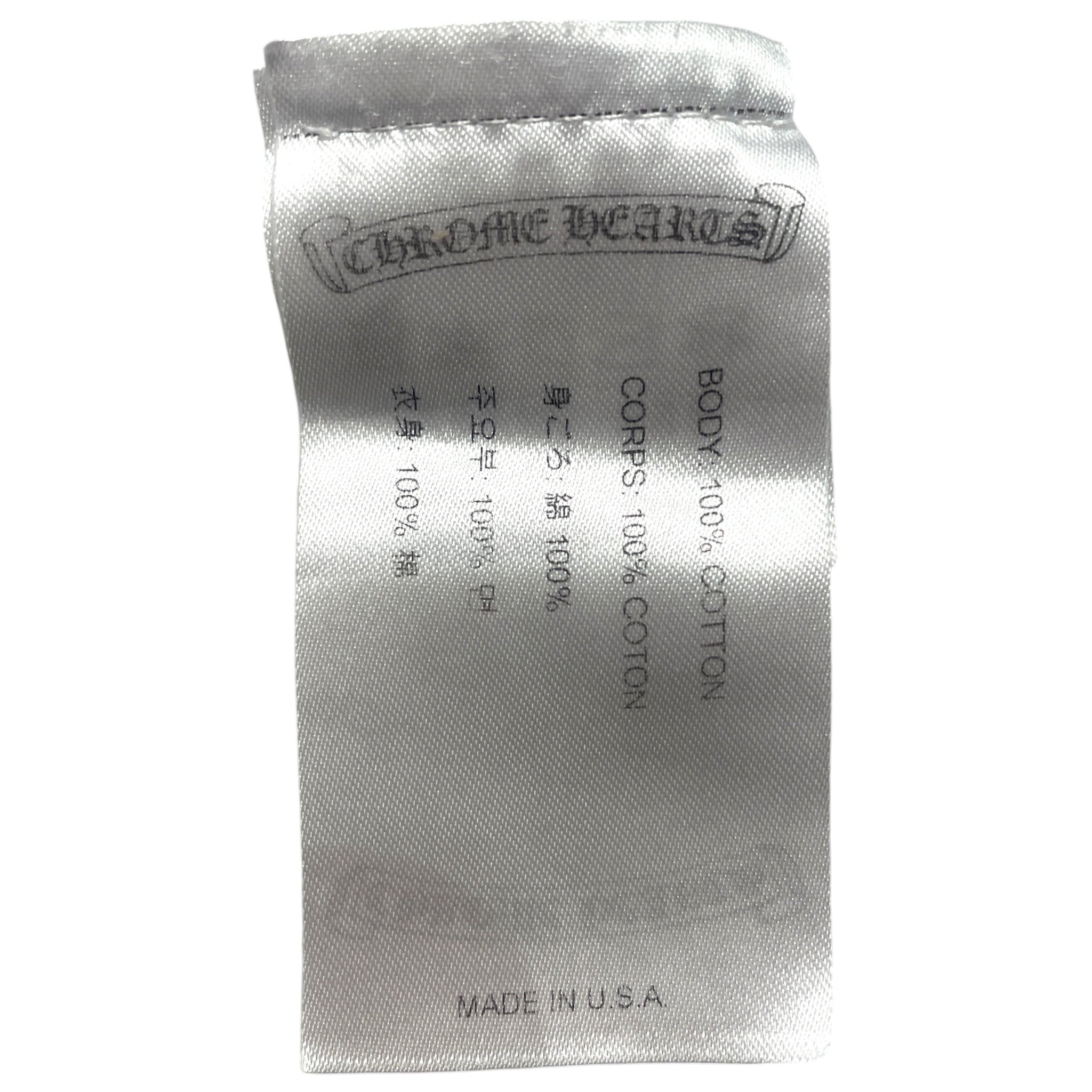 CHROME HEARTS/Heavy Sweater/XL/Cotton/WHT/SWEATSHIRT /PNK/ LOGO view 4