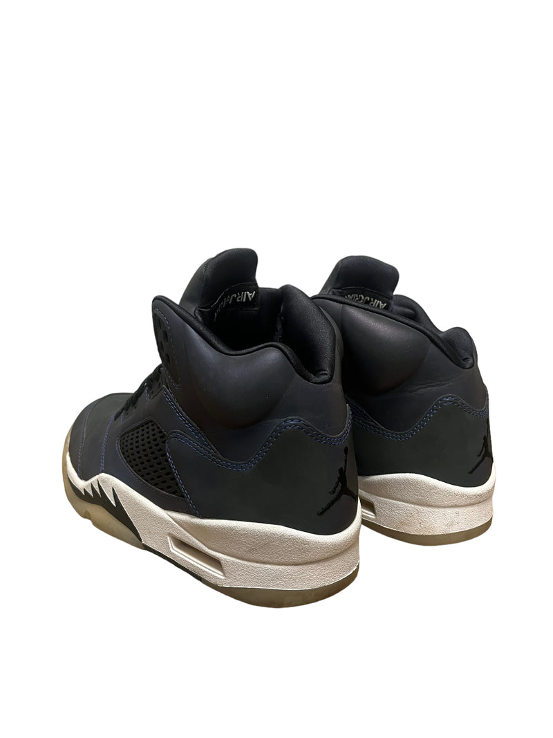 Jordan/Low-Sneakers/US 8/Leather/BLU/retro oil grey
