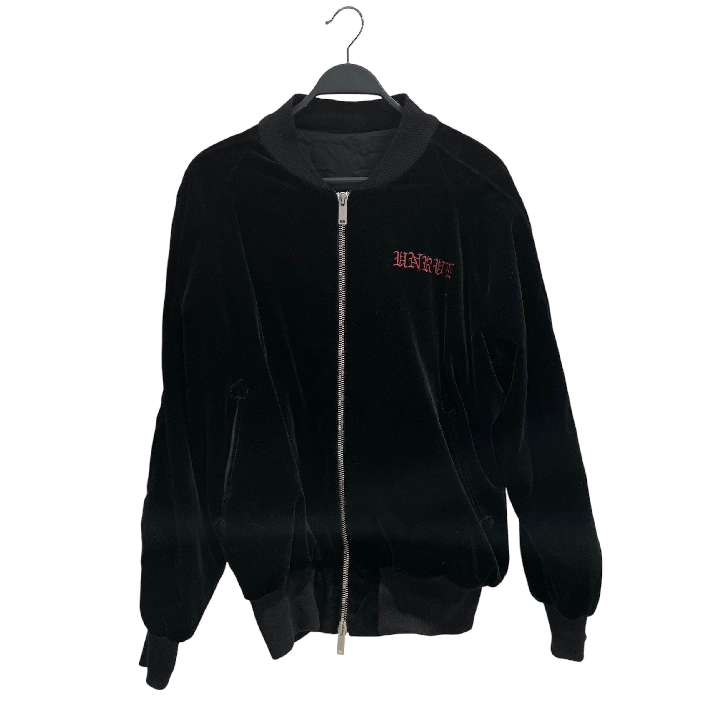 HAIKI/Flight Jkt/L/Nylon/BLK/YELLOW LINE INTERIOR view 1