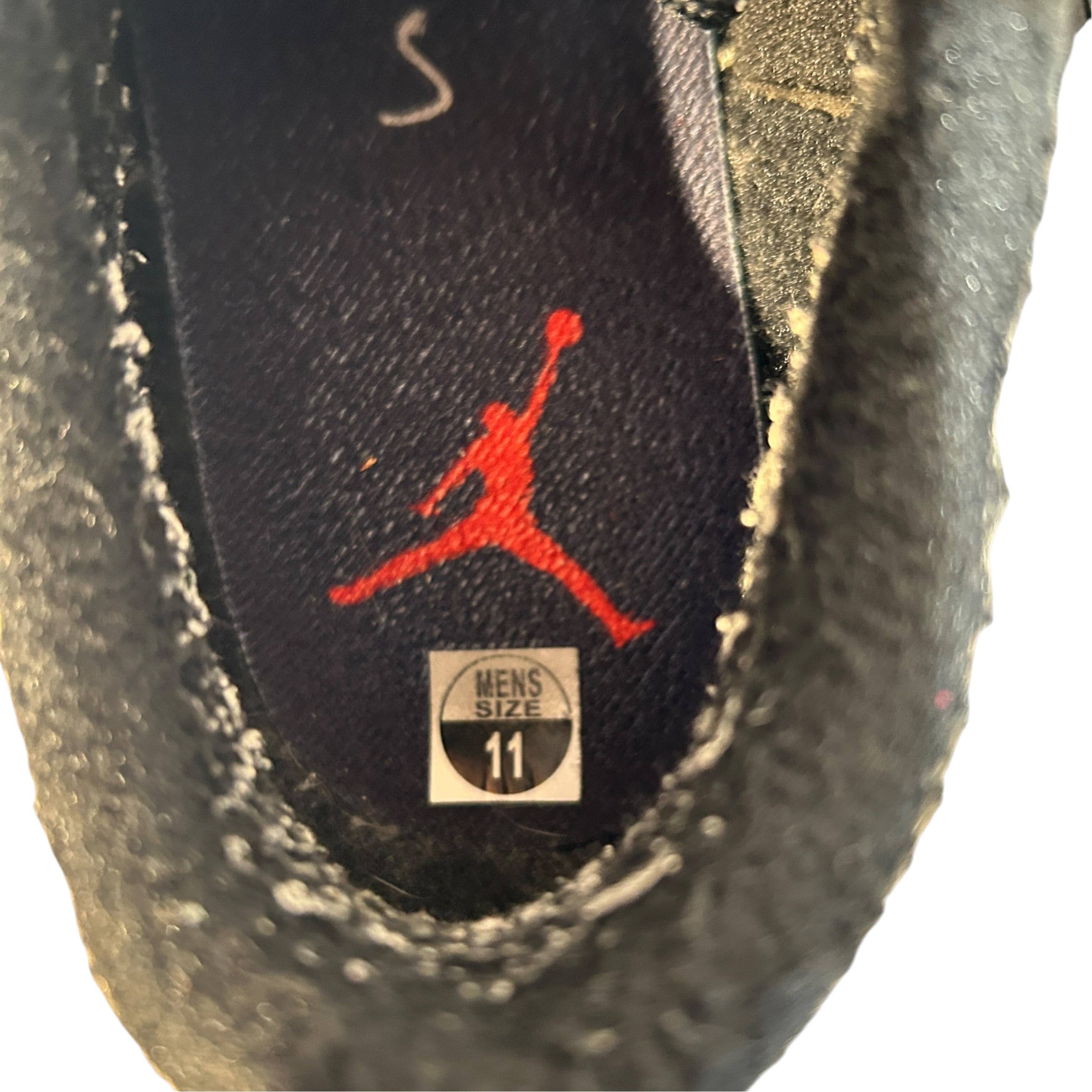 NIKE/TRAVIS SCOTT/Low-Sneakers/US 11/Leather/BLK/Retro Low 1's X Travis Scott view 3