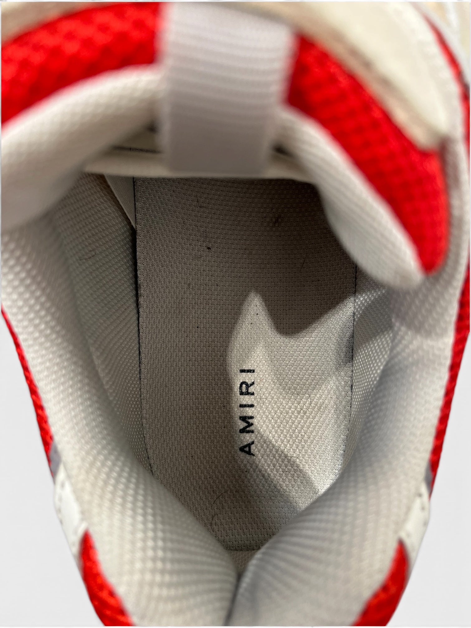 AMIRI/Low-Sneakers/EU 46/Suede/RED/BONE RUNNERS view 5