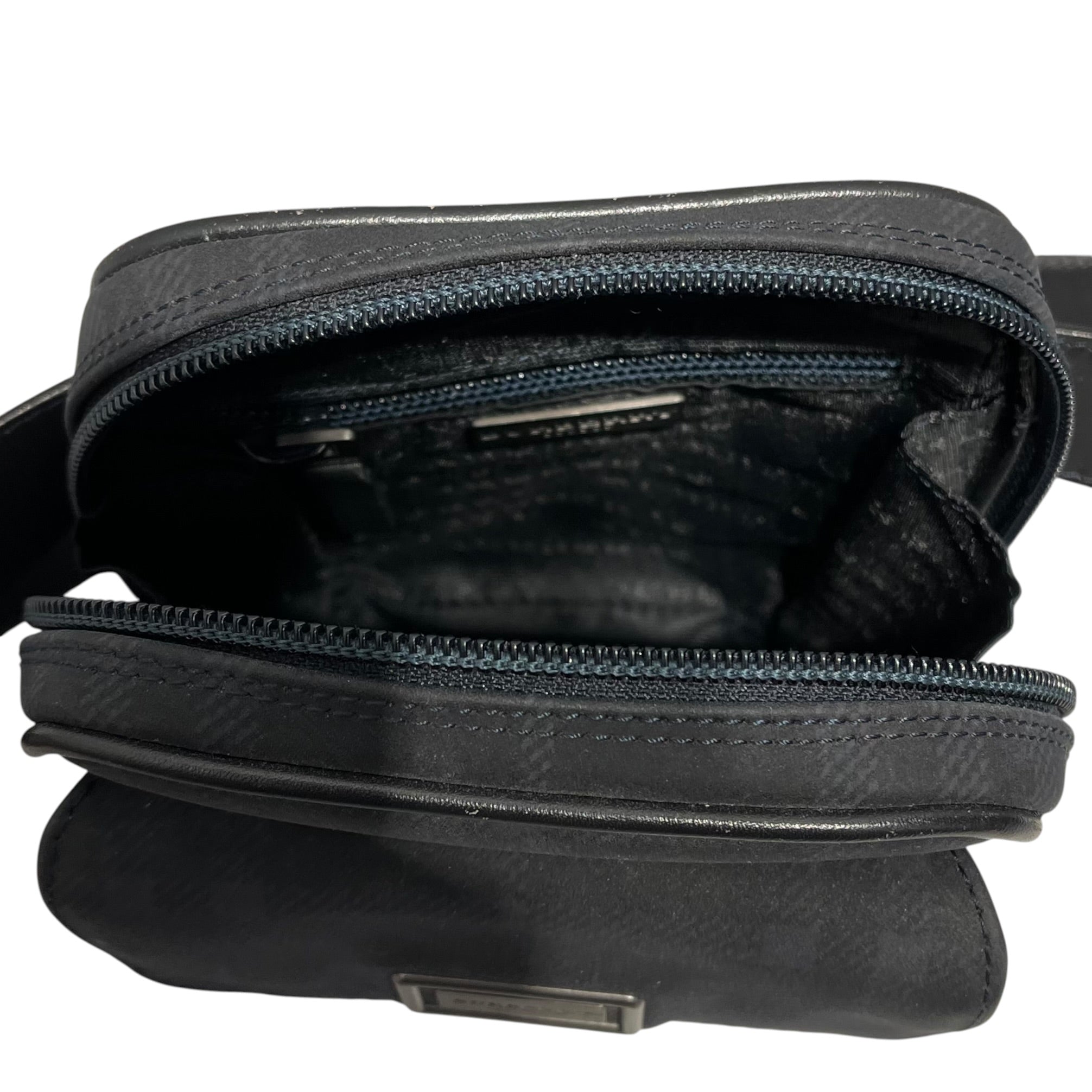 BURBERRY/Cross Body Bag/Tartan/NVY/crossbody mini view 4