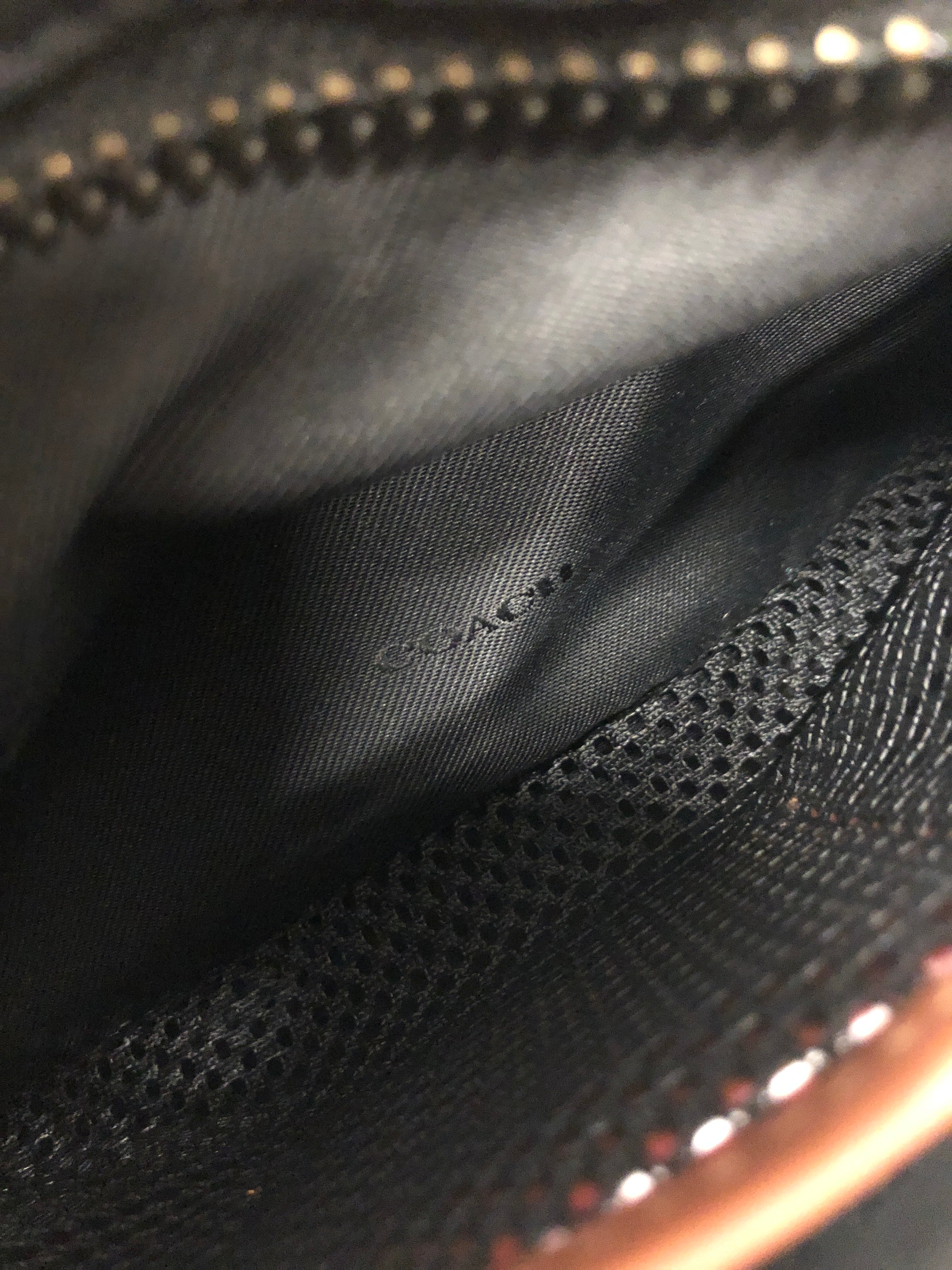 COACH/Fanny Pack/Leather/BLK/Mens Belt Bag view 5