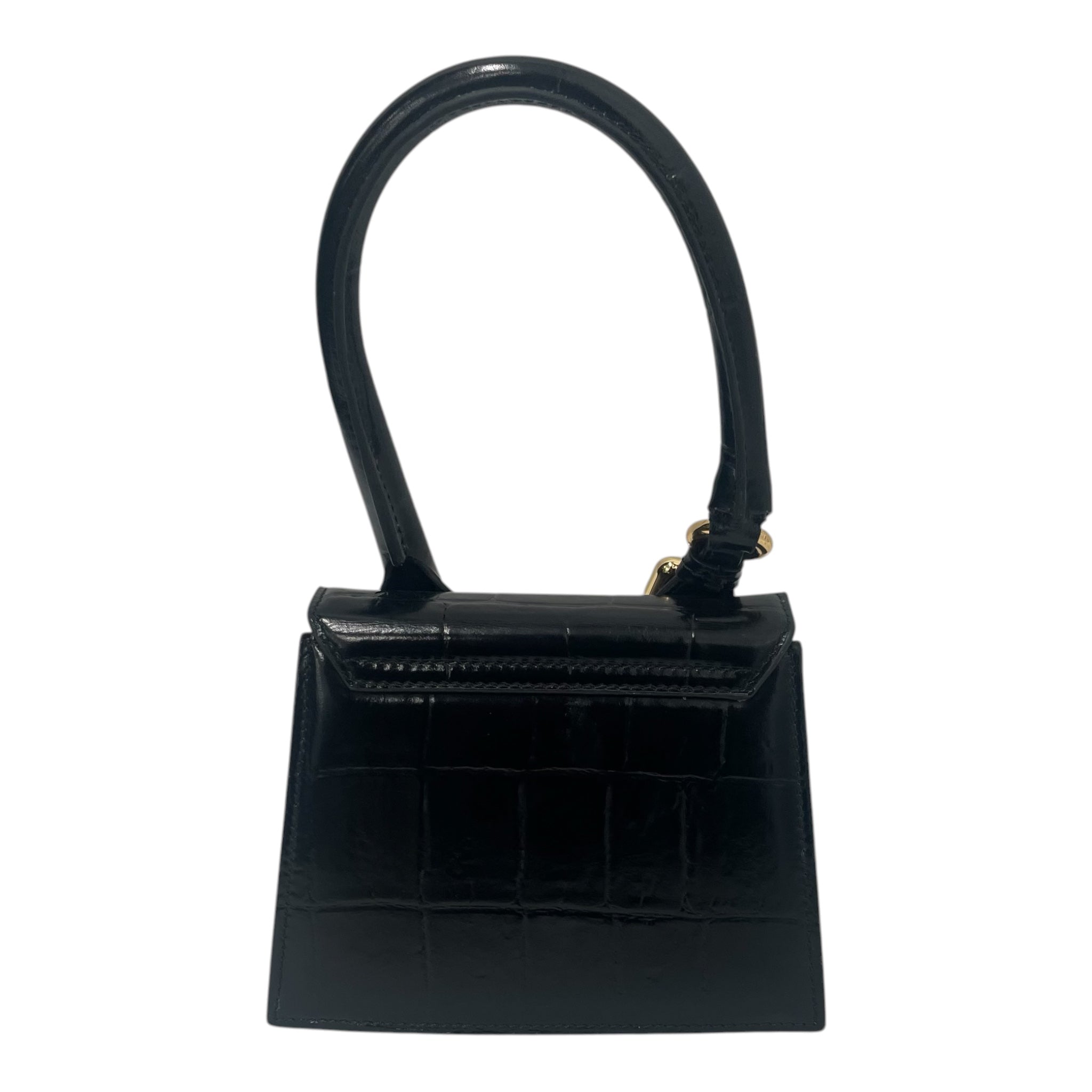 JACQUEMUS/Hand Bag/Leather/BLK/LE CHIQUITO MOYEN view 2
