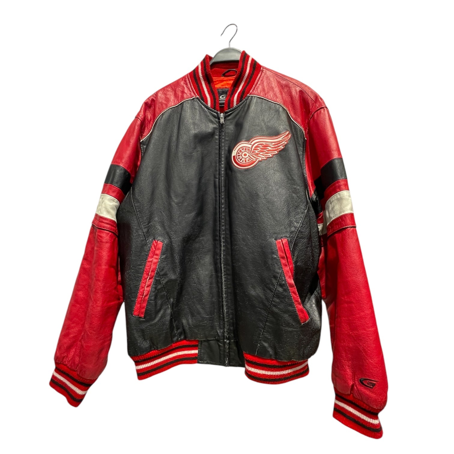 G-III/Baseball Jkt/XL/Leather/RED/ view 1