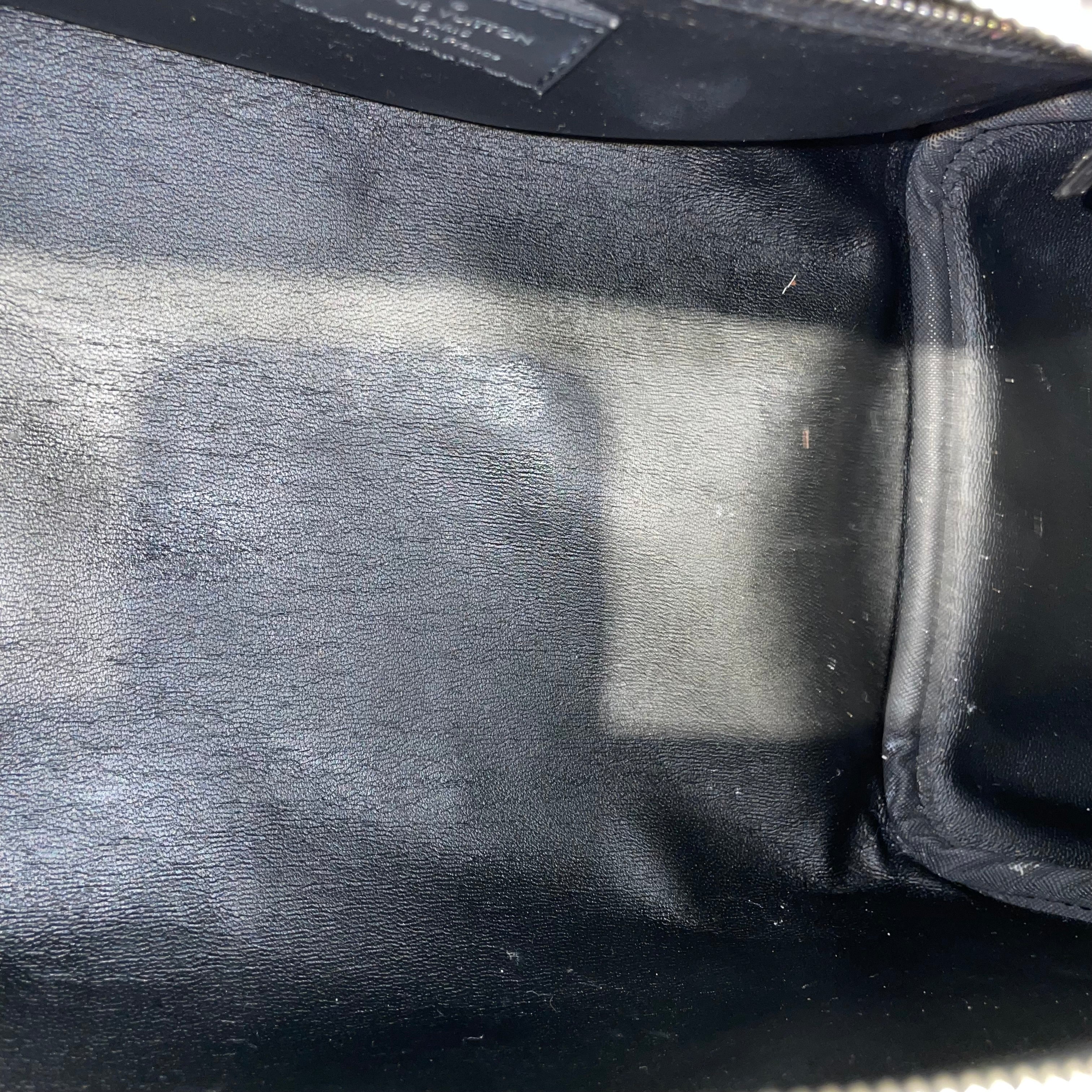 LOUIS VUITTON/Pouch/Monogram/Leather/BLK/r10261 view 5
