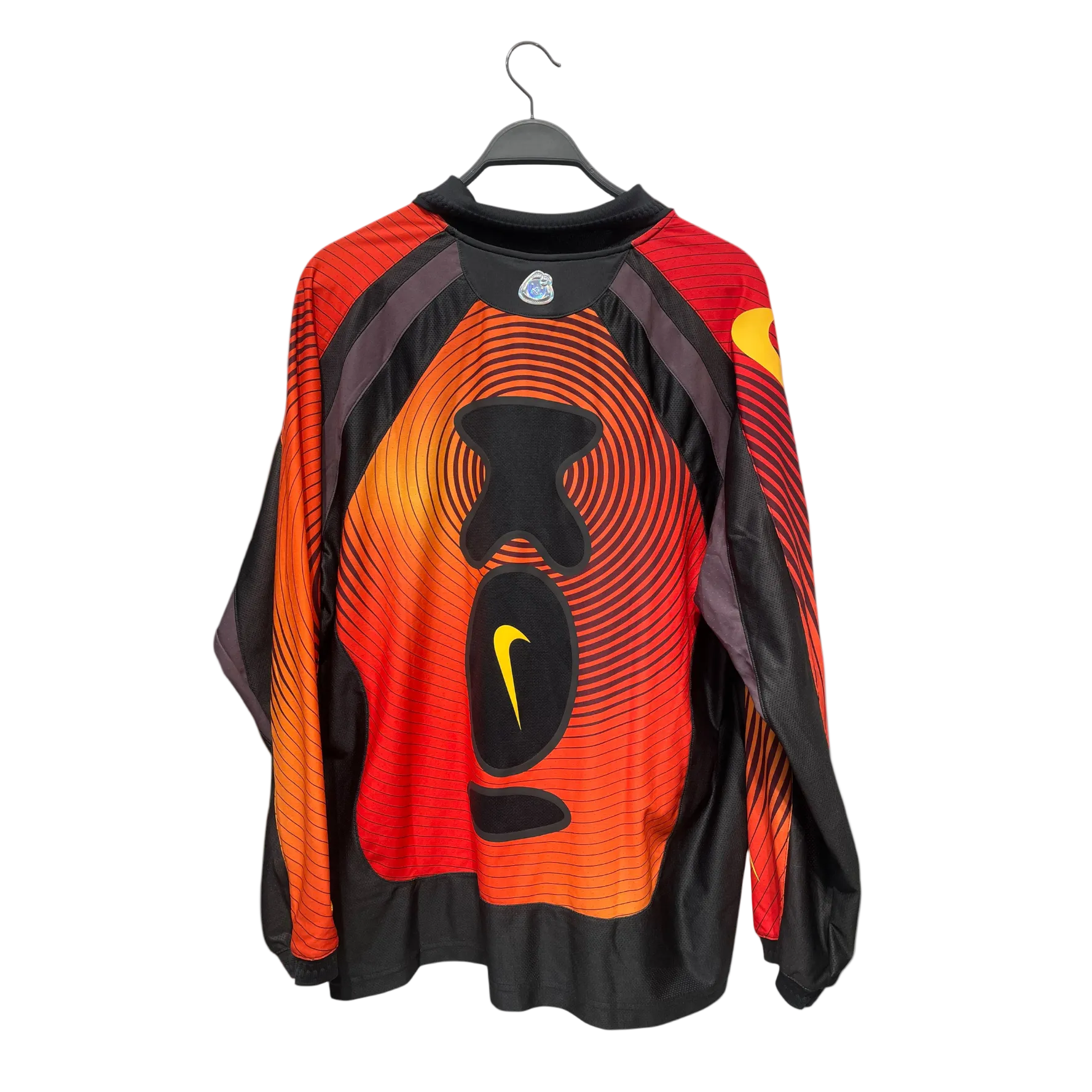 NIKE/KIDS OF IMMIGRANTS/LS T-Shirt/L/Polyester/GRN/All Over Print/K-I view 2