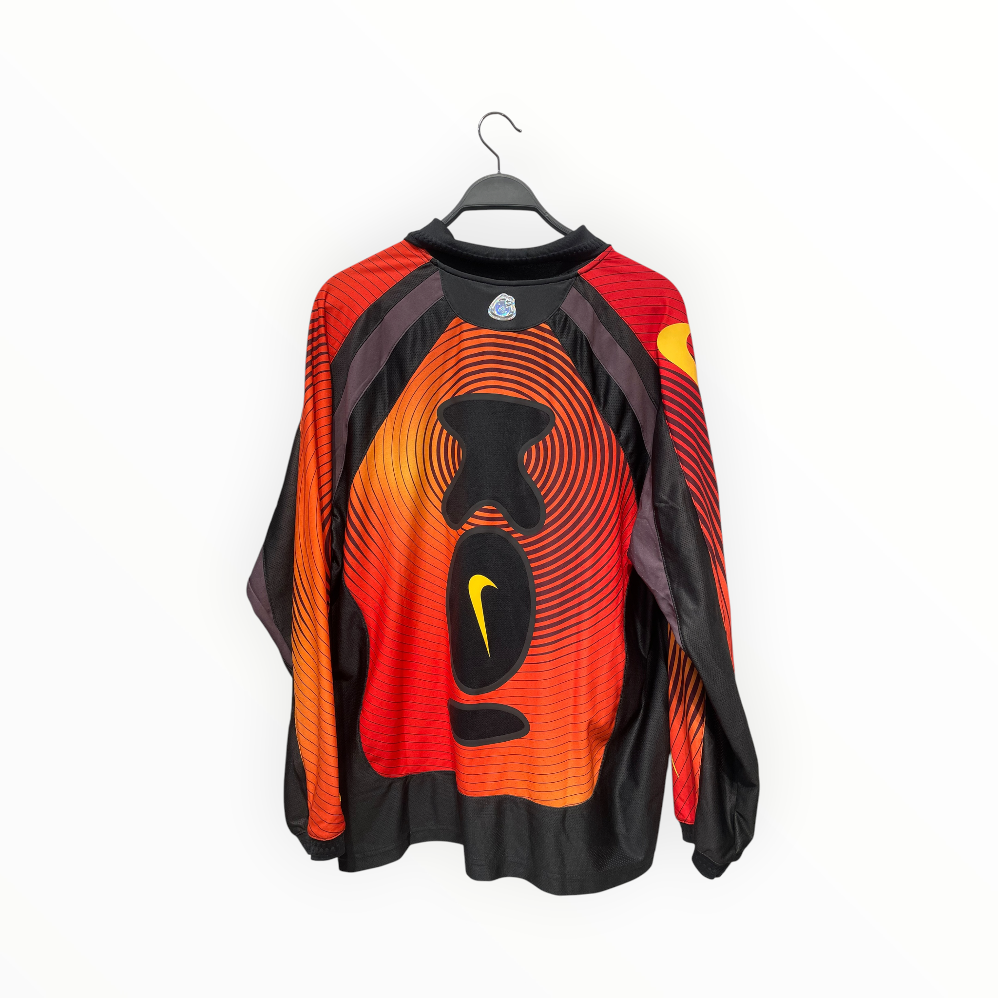 NIKE/KIDS OF IMMIGRANTS/LS T-Shirt/L/Polyester/GRN/All Over Print/K-I view 2